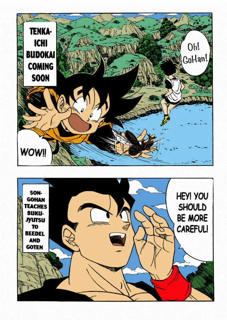 Dragon Ball H [Gohan X Videl (Colored)] porn comic picture 2