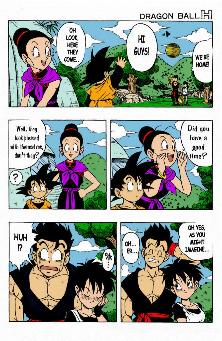 Dragon Ball H [Gohan X Videl (Colored)] porn comic picture 28