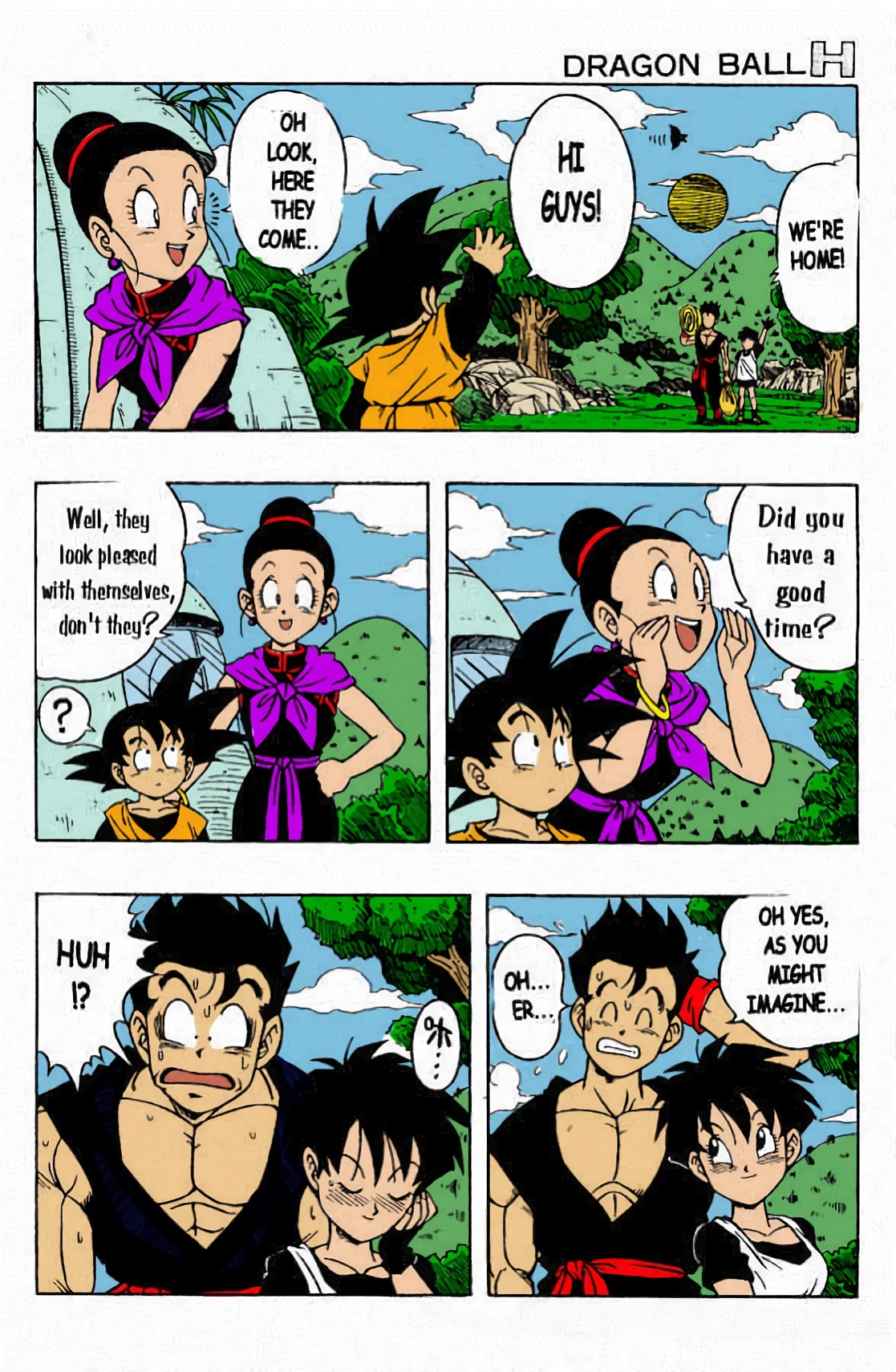 Dragon Ball H [Gohan X Videl (Colored)] porn comic picture 28