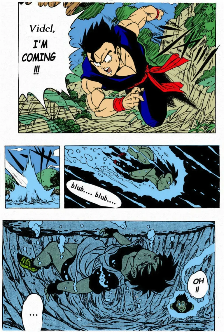 Dragon Ball H [Gohan X Videl (Colored)] porn comic picture 5