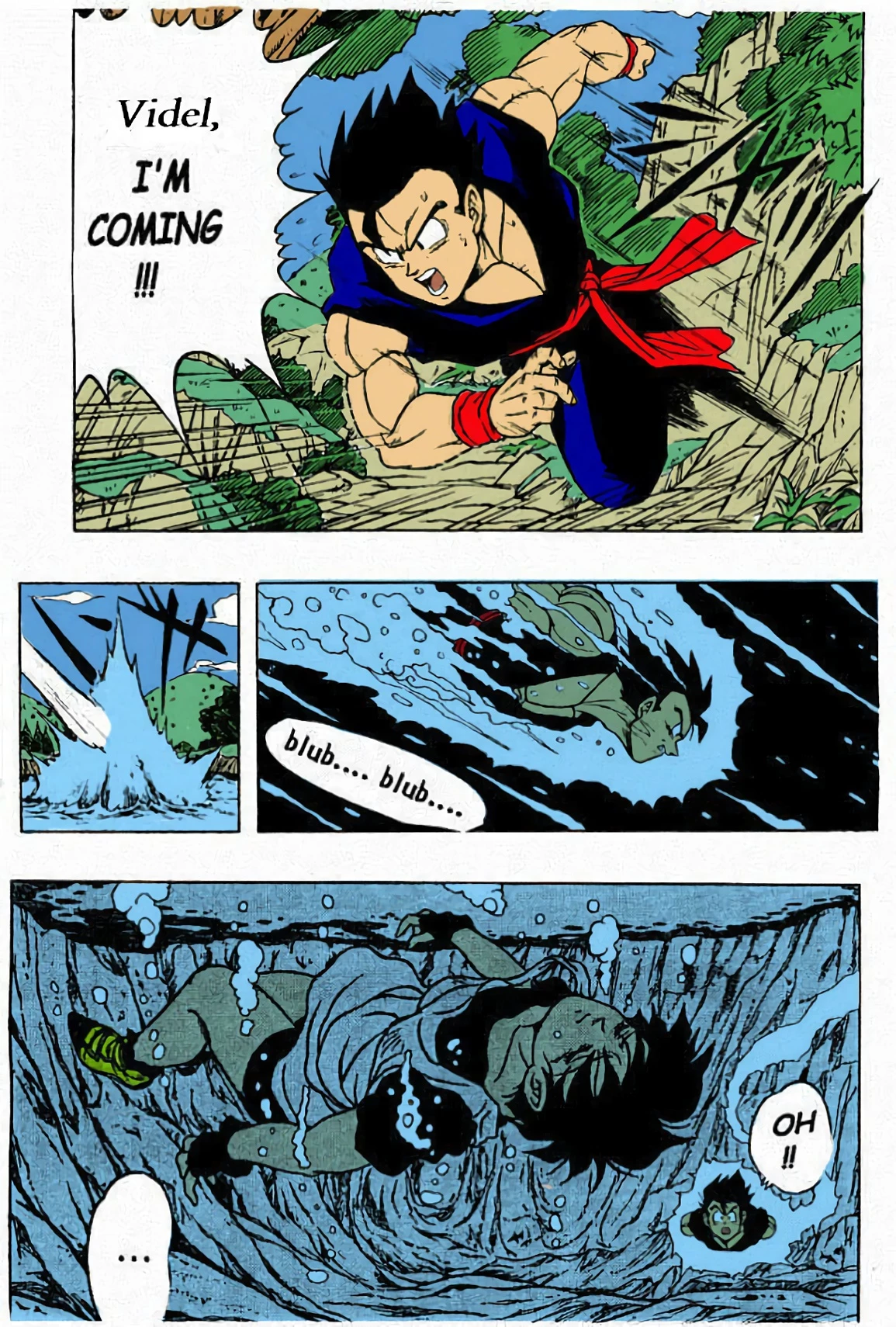 Dragon Ball H [Gohan X Videl (Colored)] porn comic picture 5