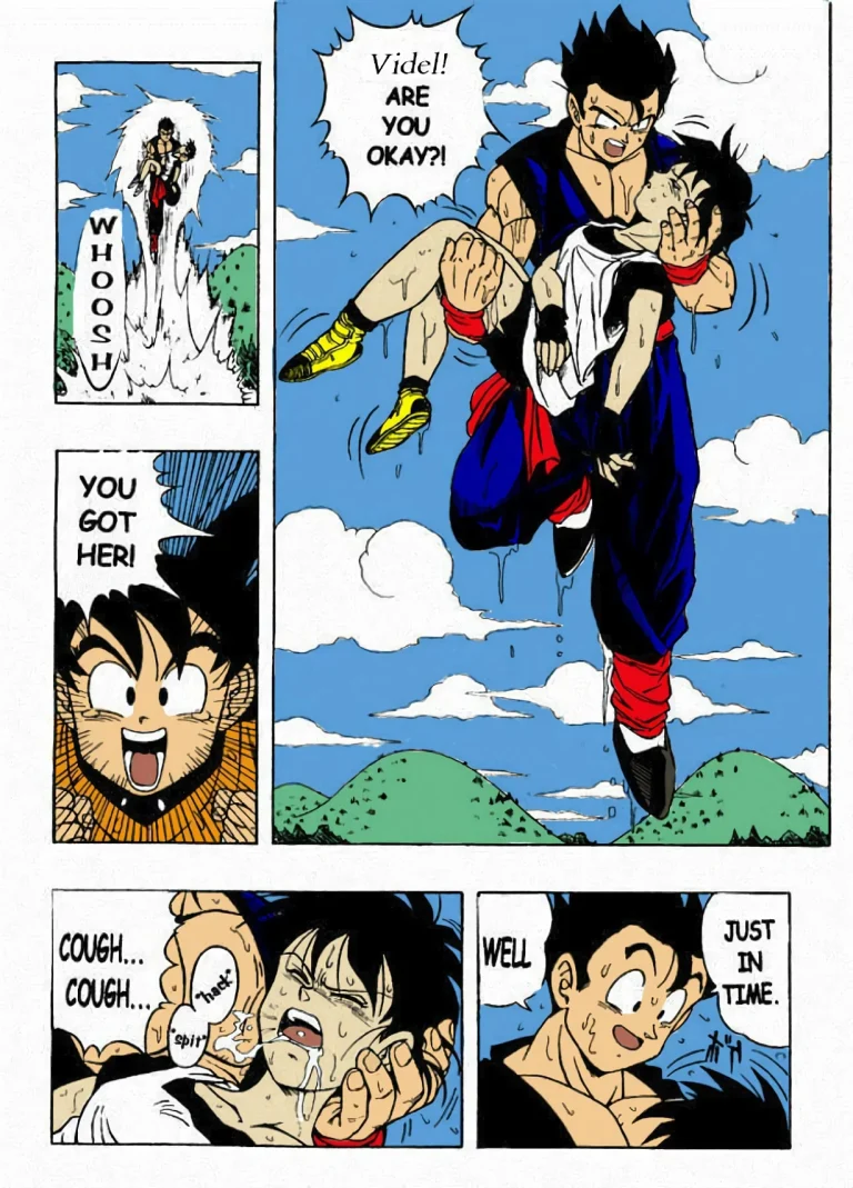 Dragon Ball H [Gohan X Videl (Colored)] porn comic picture 6