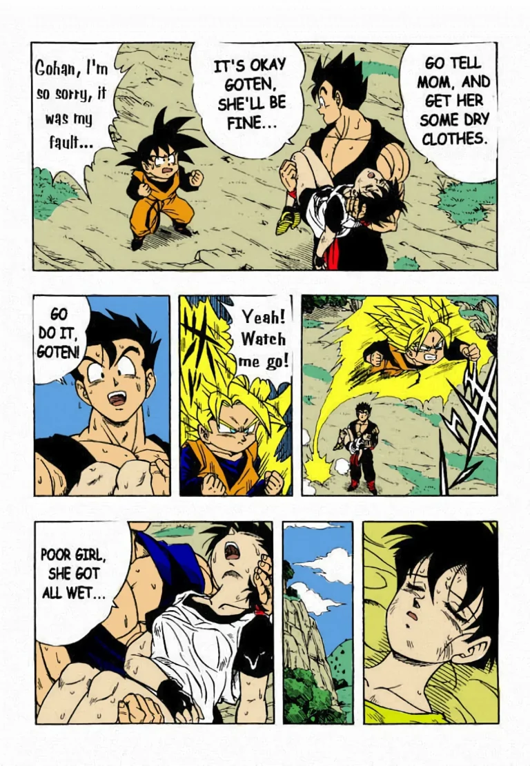 Dragon Ball H [Gohan X Videl (Colored)] porn comic picture 7