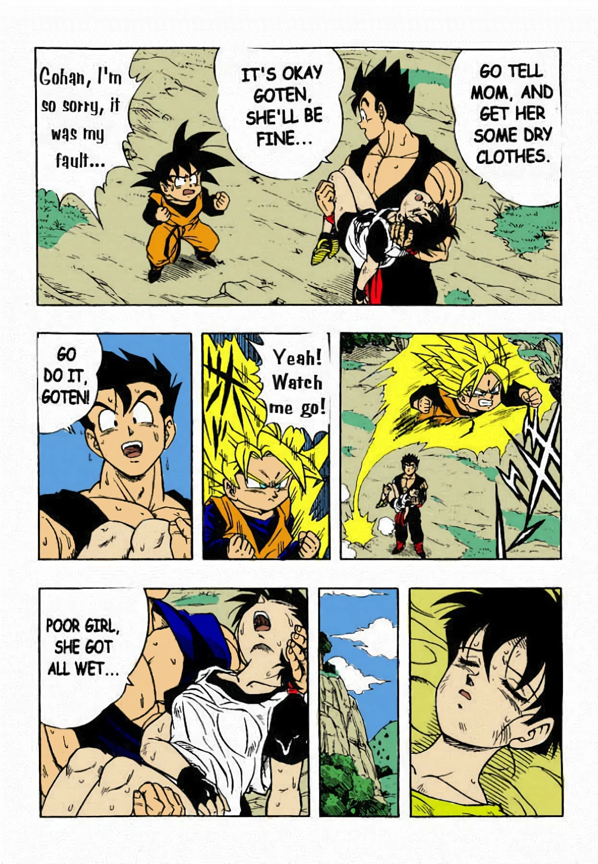 Dragon Ball H [Gohan X Videl (Colored)] porn comic picture 7