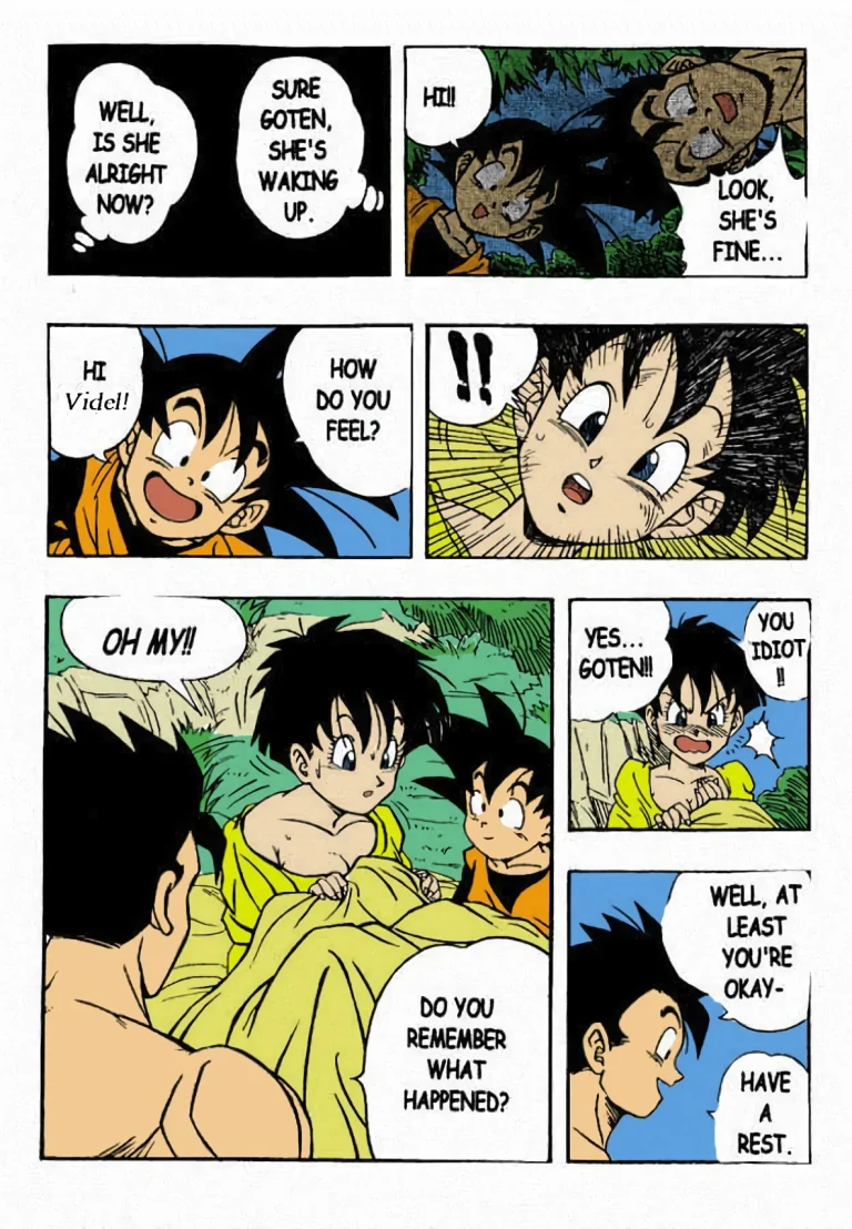 Dragon Ball H [Gohan X Videl (Colored)] porn comic picture 8