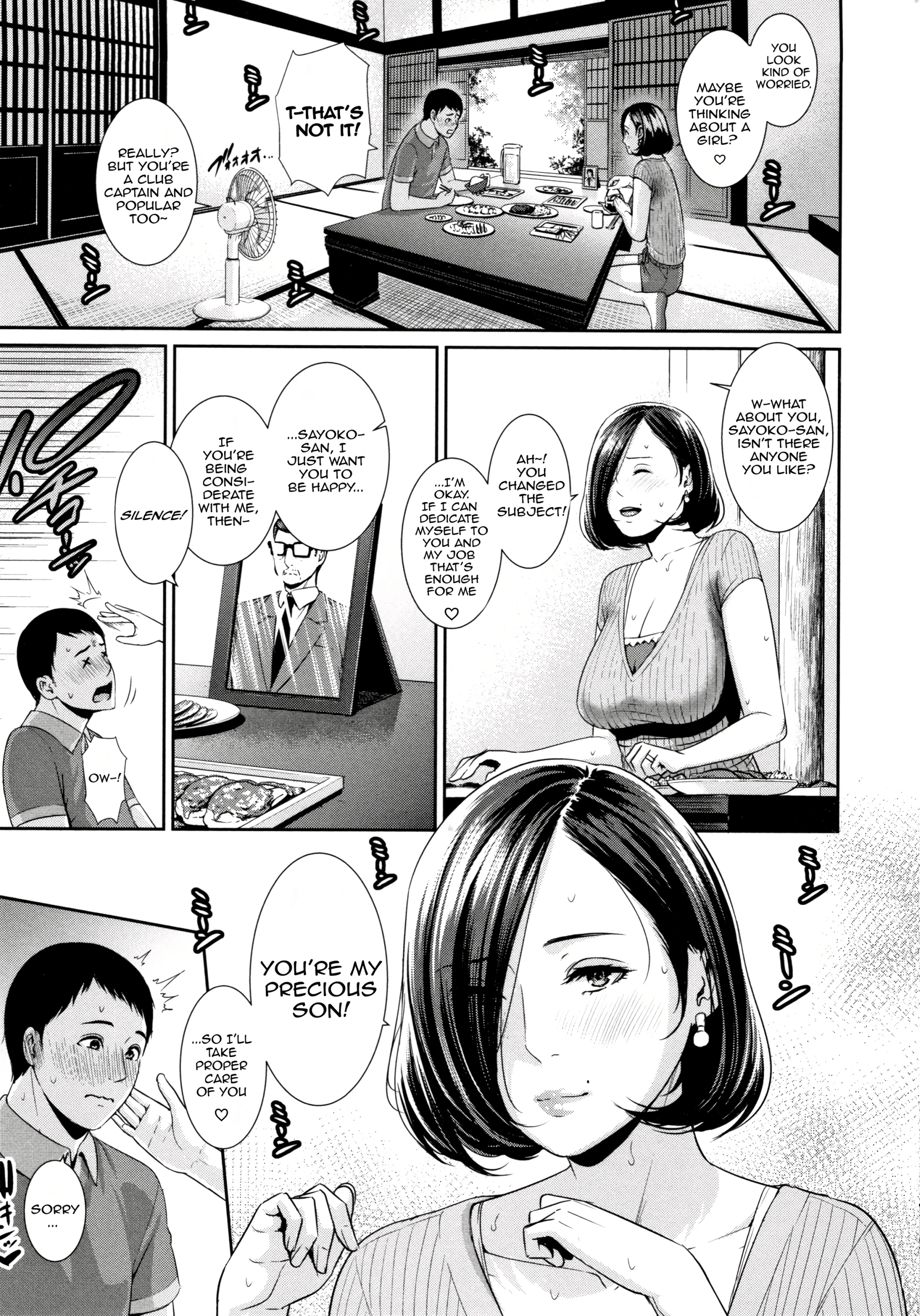 Drowning in Sex With Mom 2 porn comic picture 3