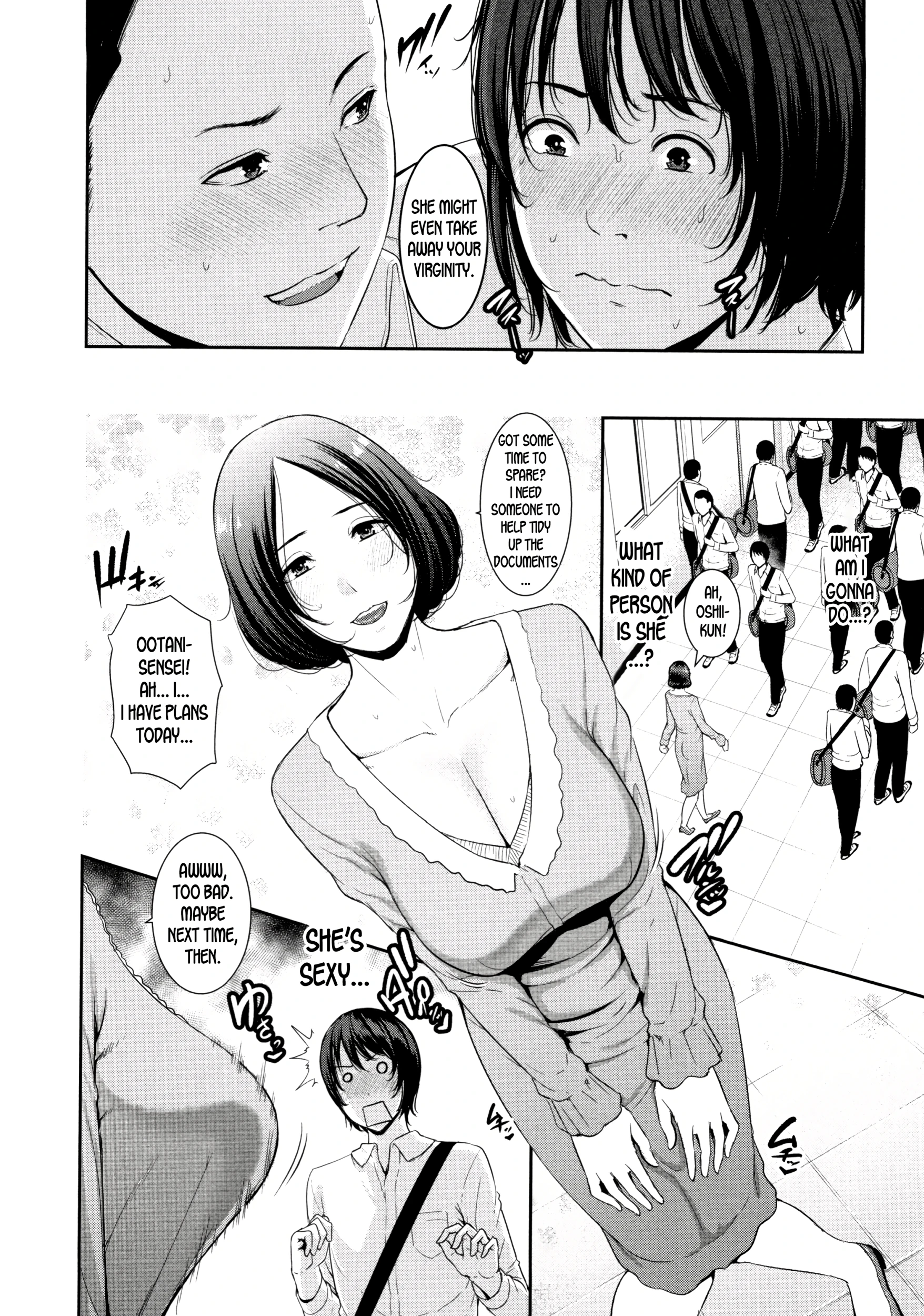 Drowning in Sex With Mom 7 porn comic picture 2
