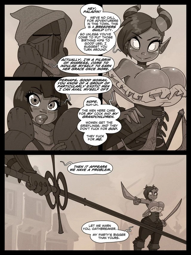 Dungeons N' Fuck porn comic picture 59