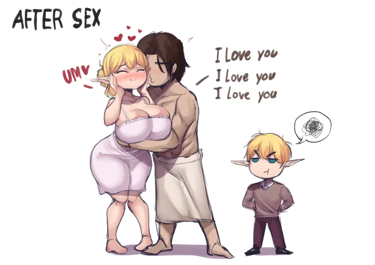 Elf Mom 2 porn comic picture 10