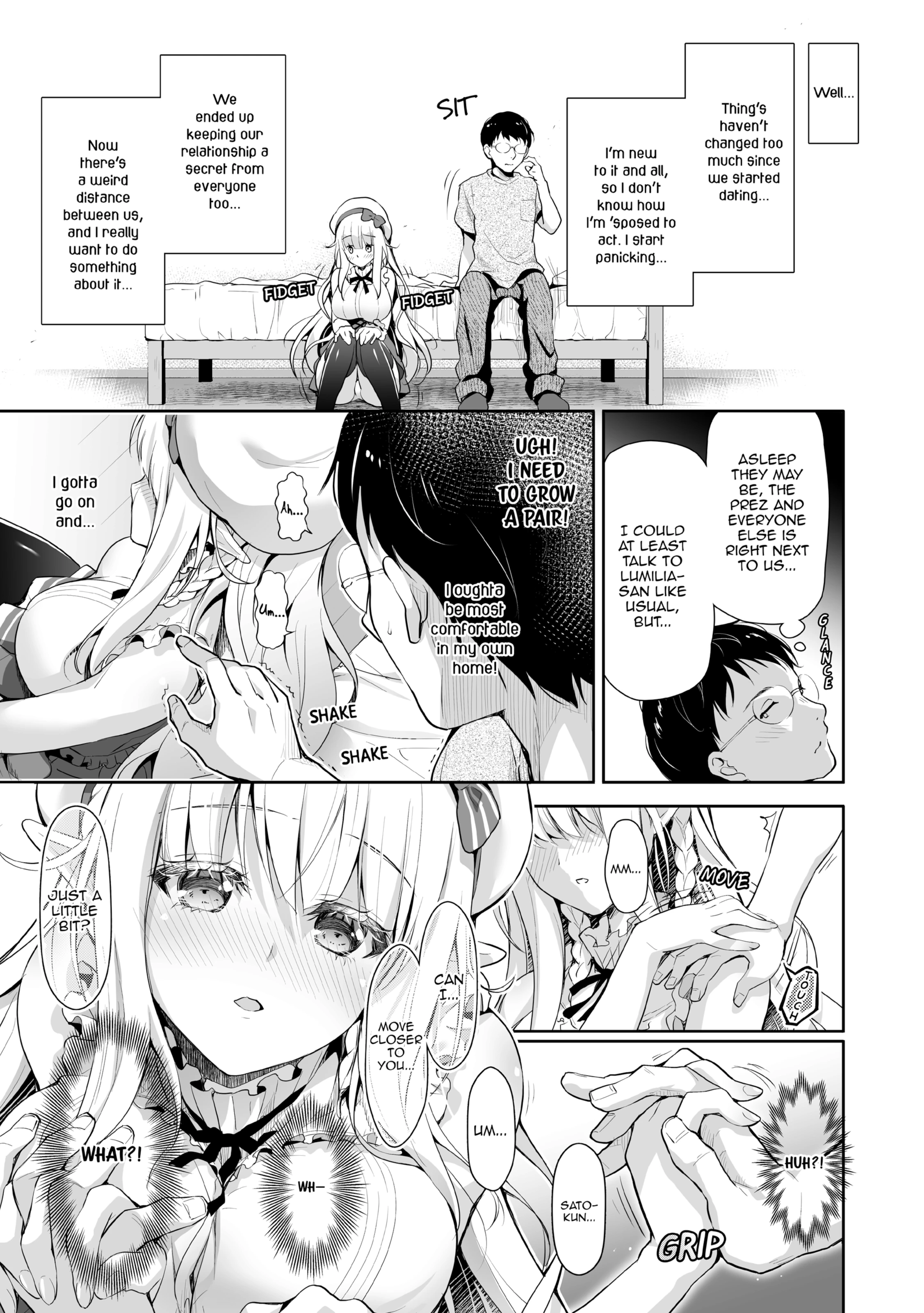 Elf Princess of the Otaku Club 2 porn comic picture 4