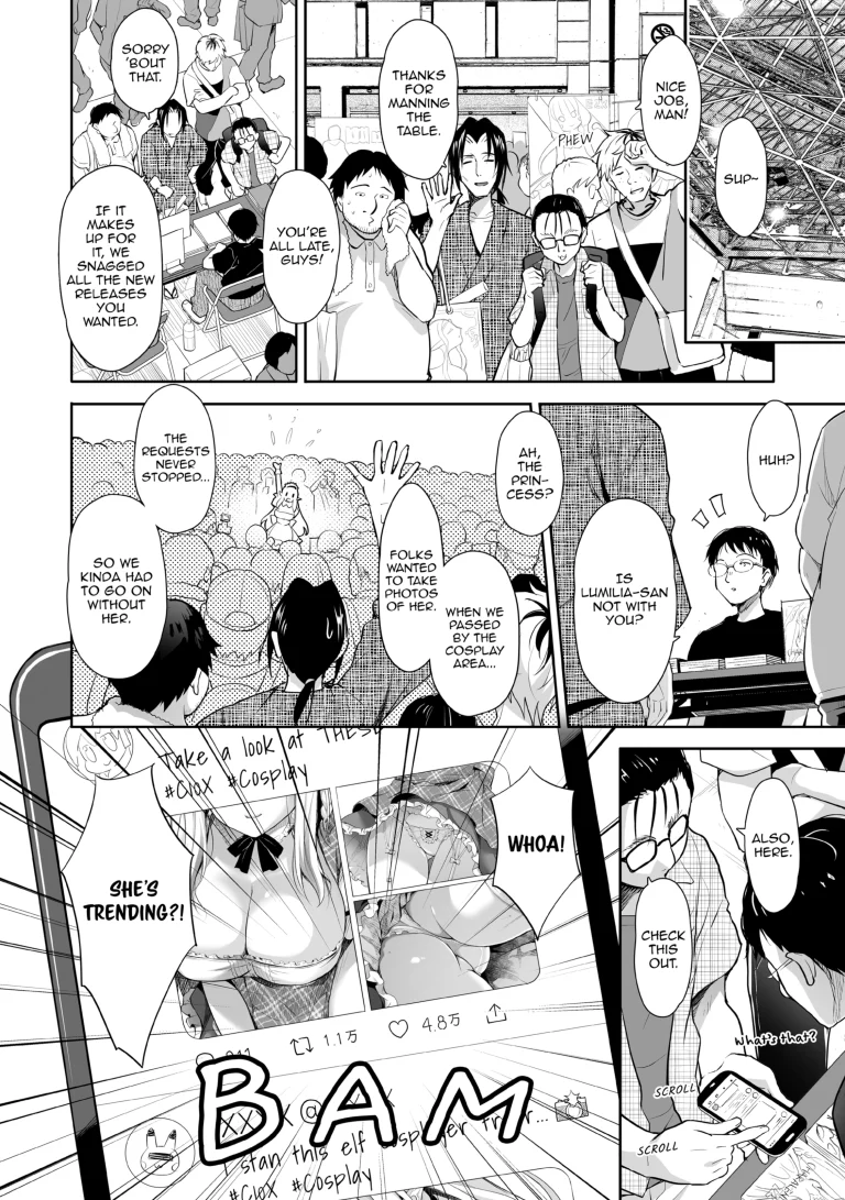 Elf Princess of the Otaku Club 3 + Extra porn comic picture 3