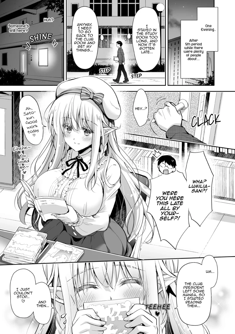 Elf Princess of the Otaku Club 4 + Extra porn comic picture 27