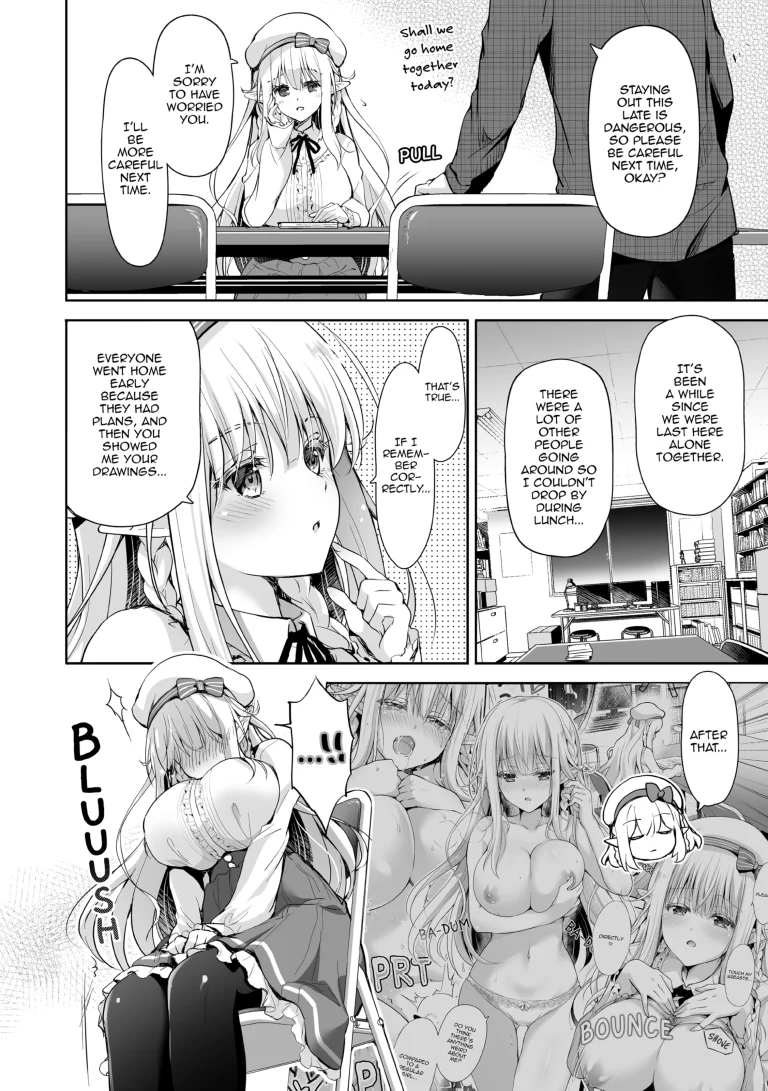 Elf Princess of the Otaku Club 4 + Extra porn comic picture 28