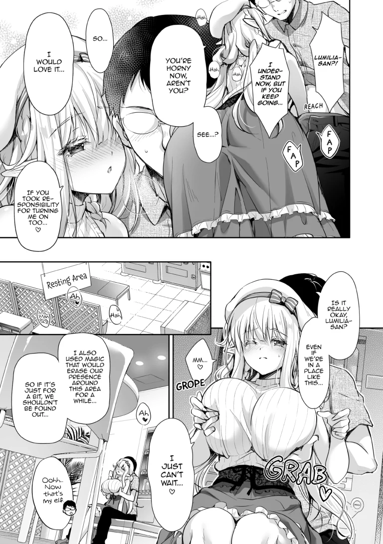 Elf Princess of the Otaku Club 4 + Extra porn comic picture 8