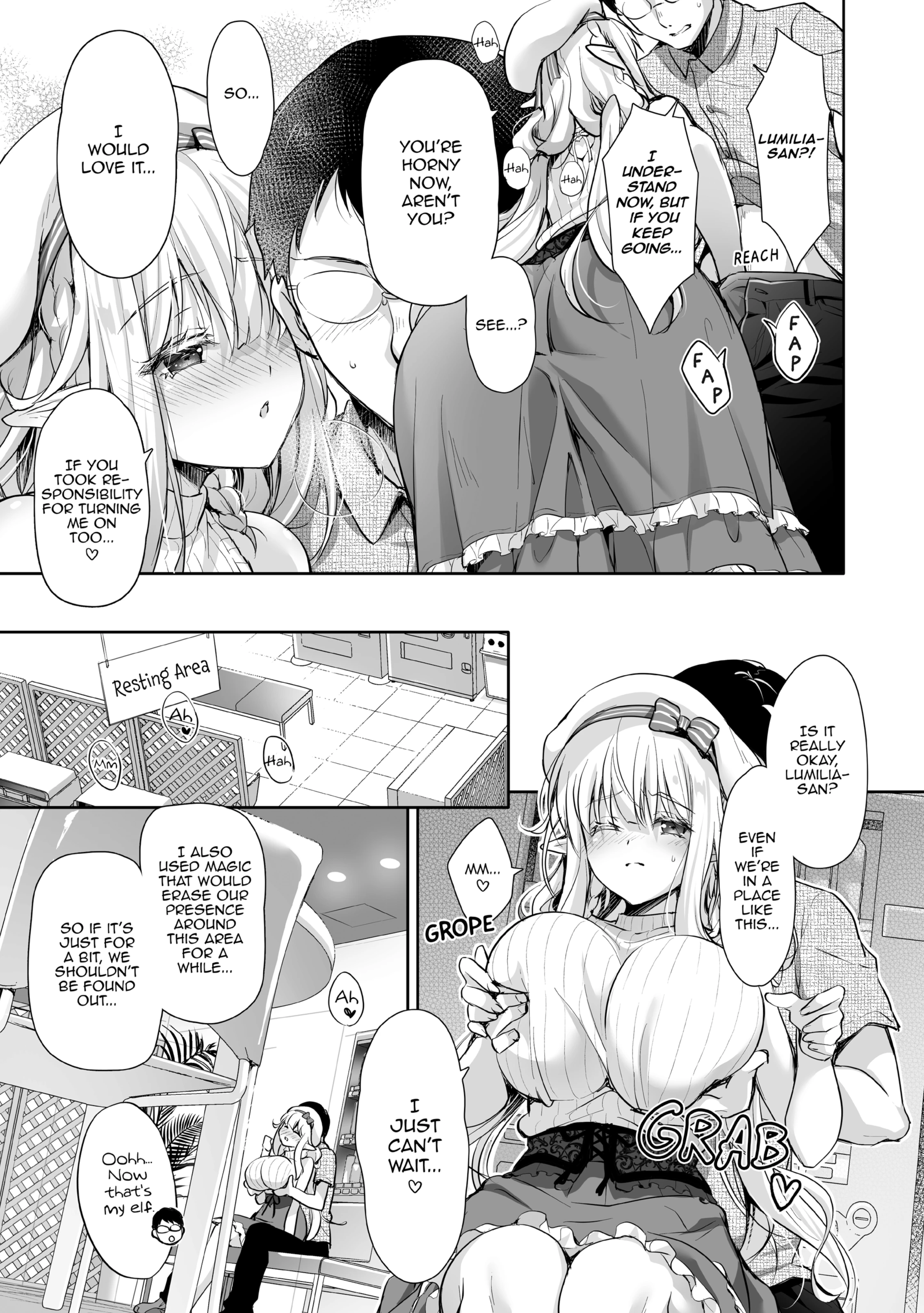 Elf Princess of the Otaku Club 4 + Extra porn comic picture 8