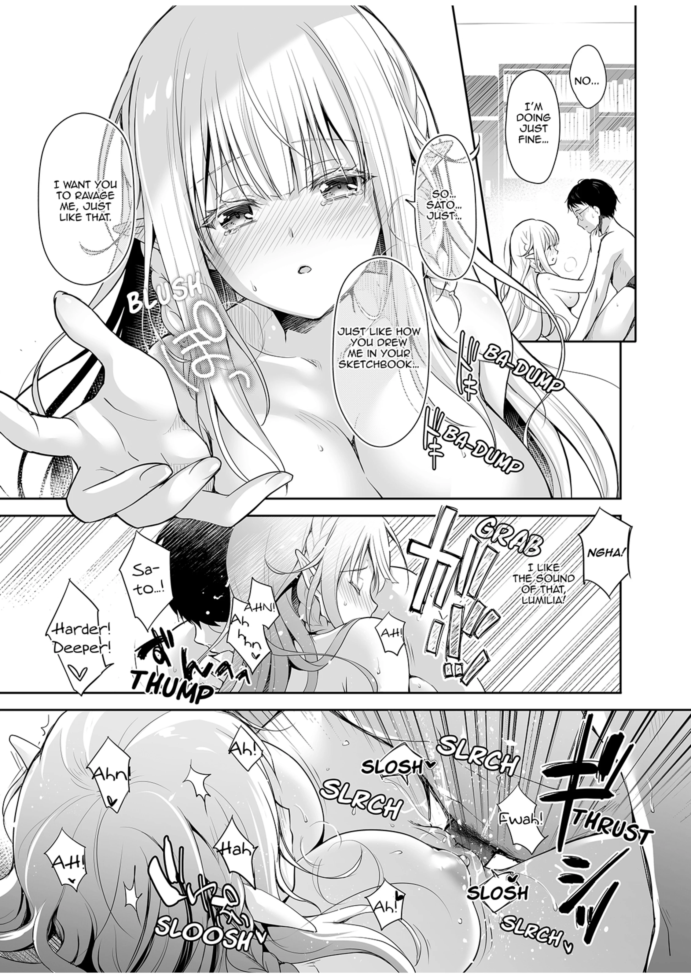 Elf Princess of the Otaku Club porn comic picture 20