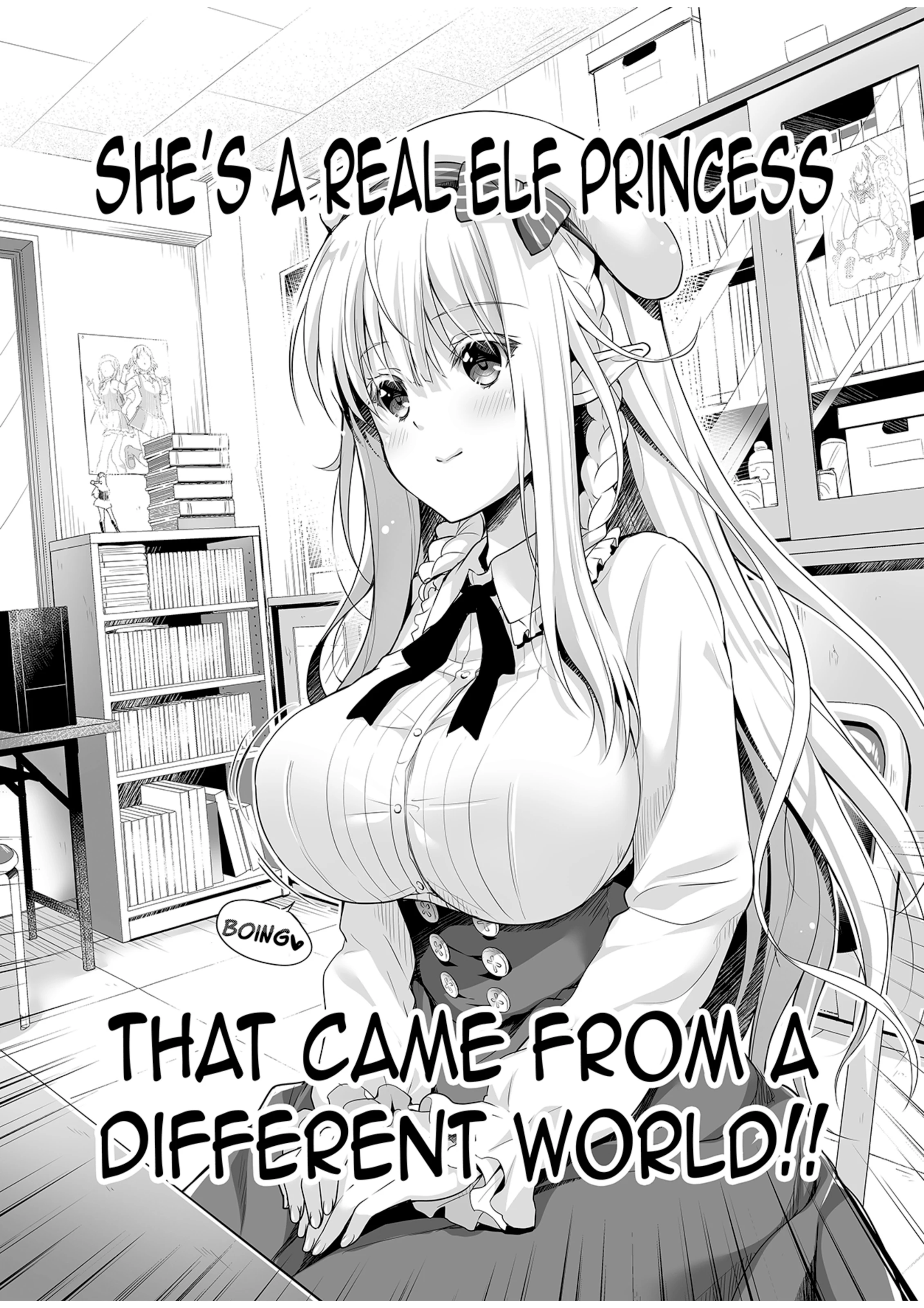 Elf Princess of the Otaku Club porn comic picture 3