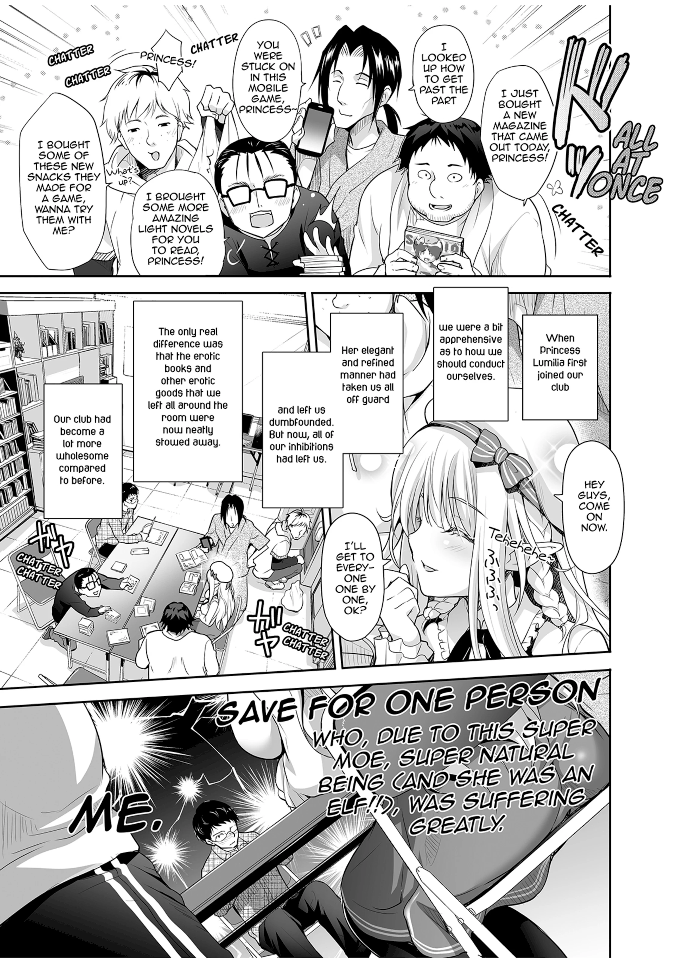Elf Princess of the Otaku Club porn comic picture 4