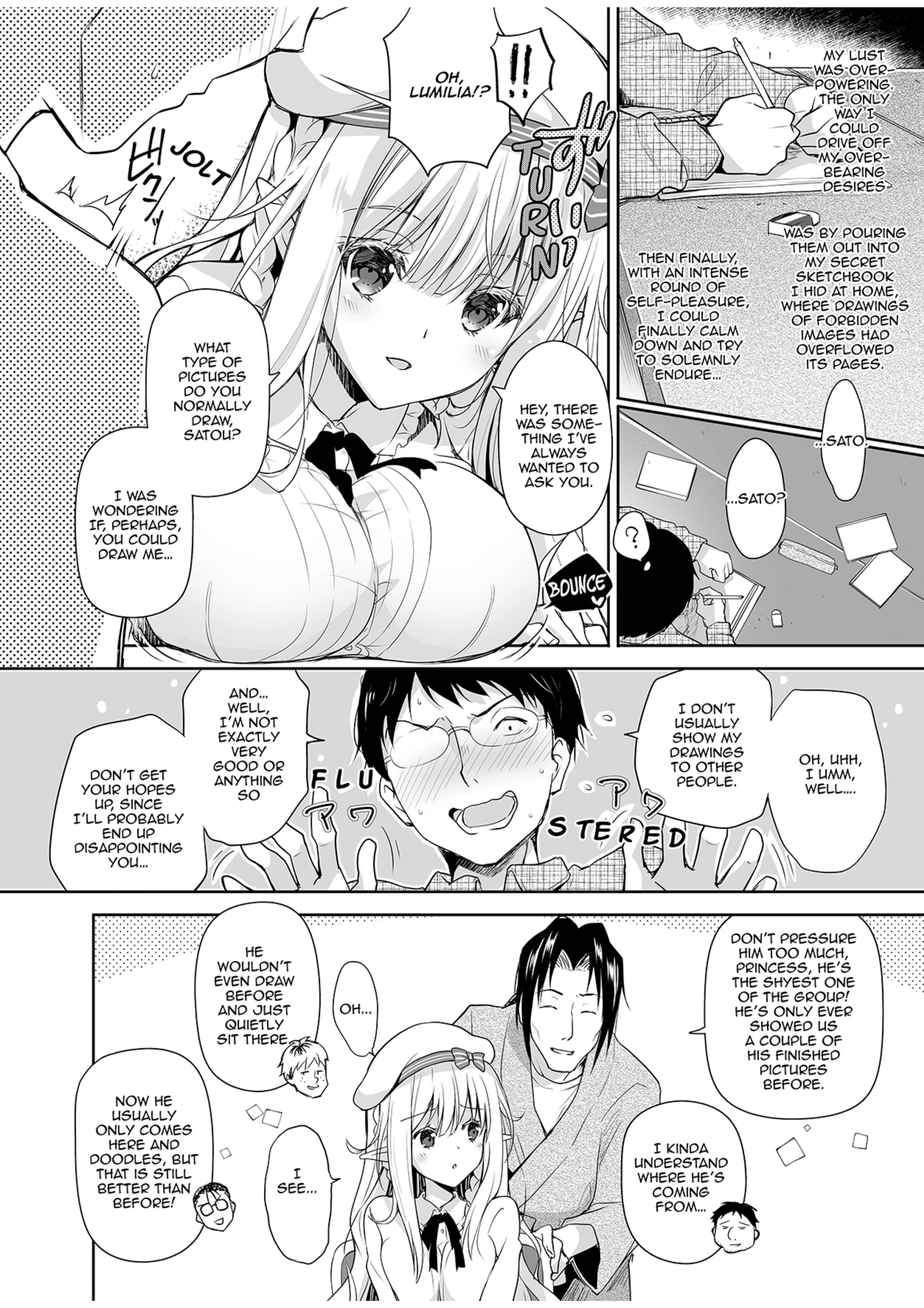 Elf Princess of the Otaku Club porn comic picture 5