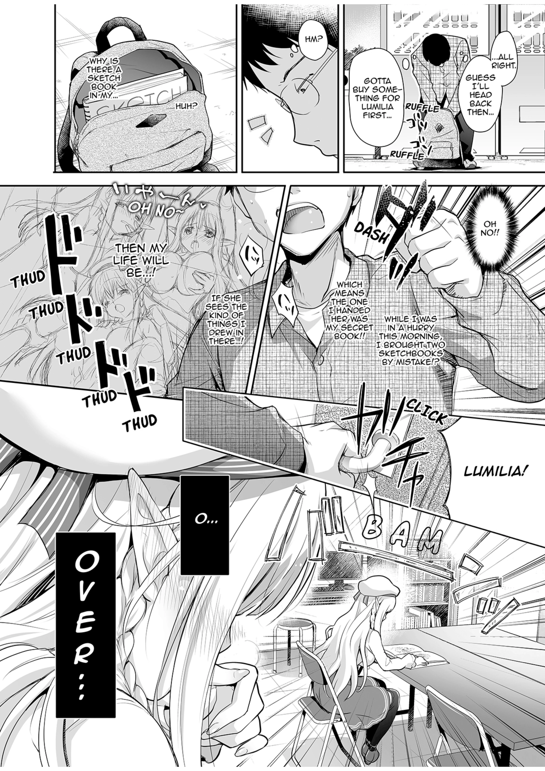 Elf Princess of the Otaku Club porn comic picture 9