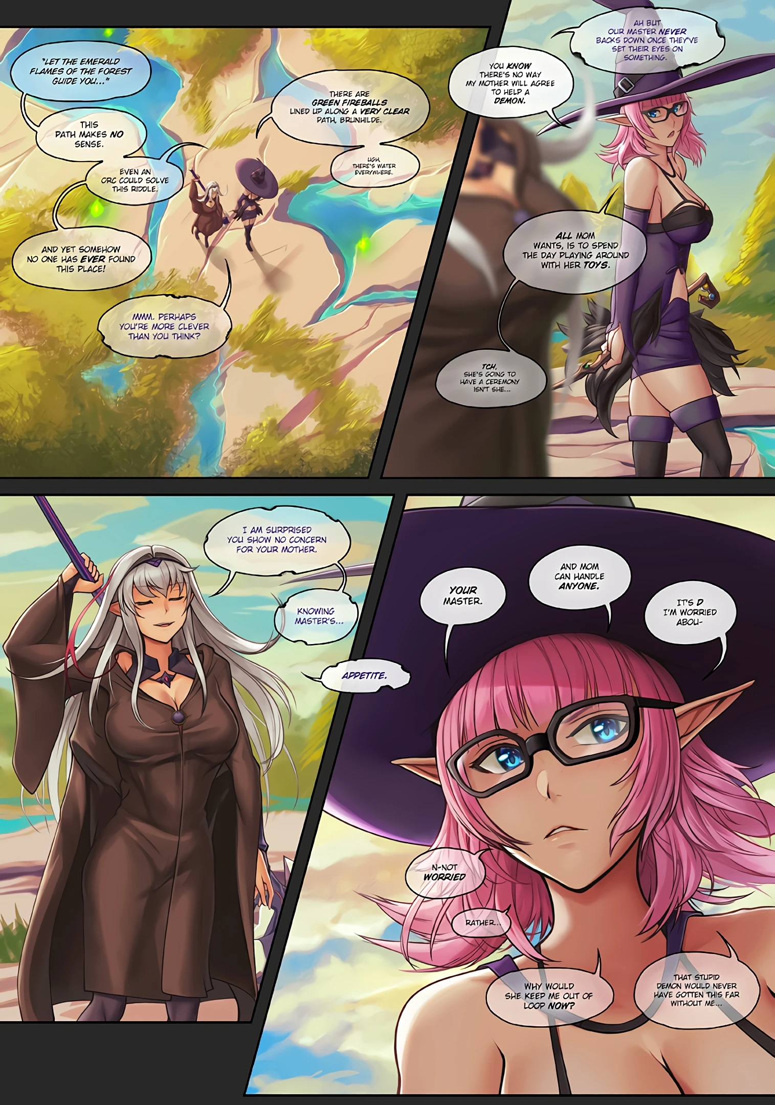 Elven Conquest porn comic picture 7
