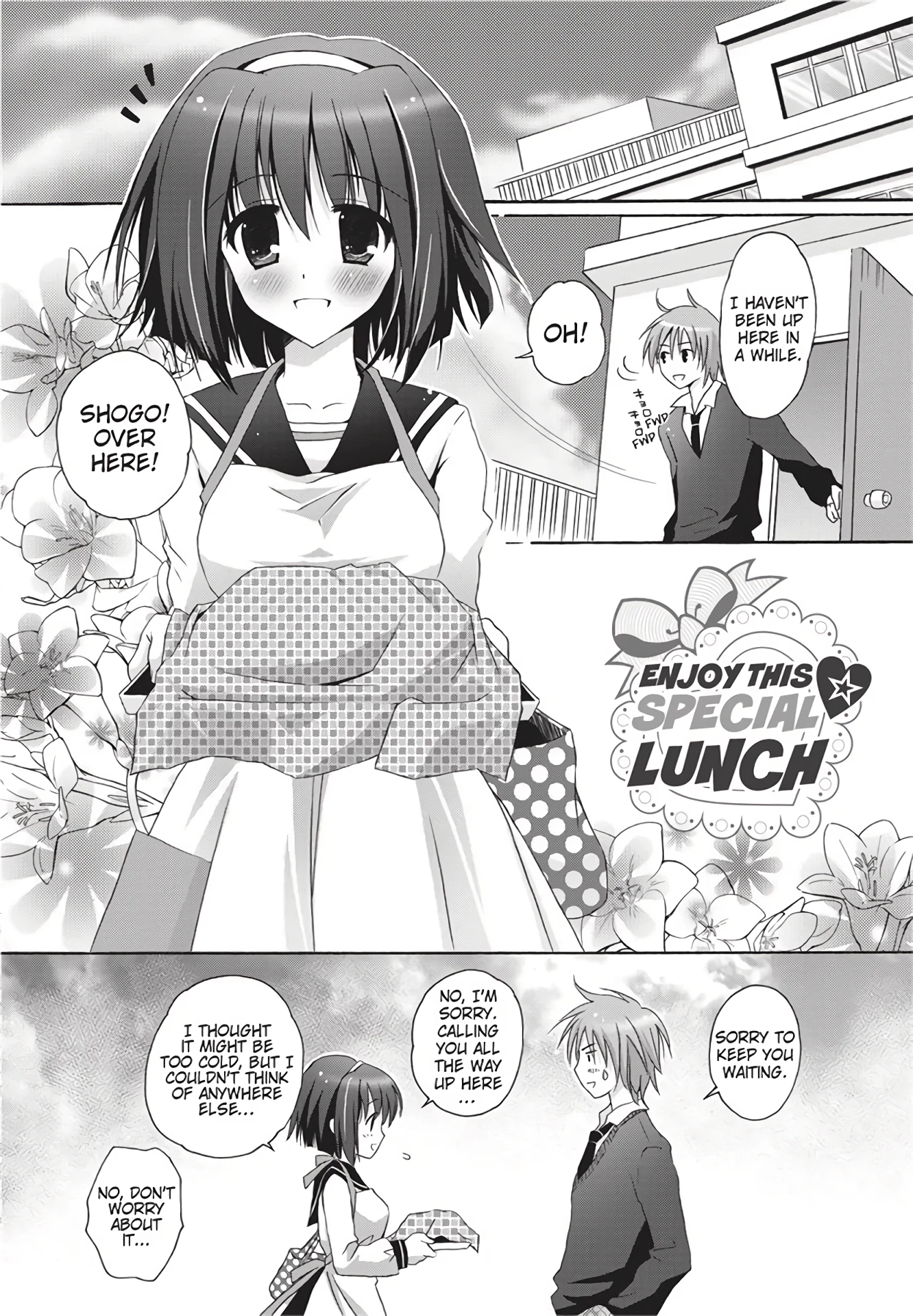 Enjoy This Special Lunch porn comic picture 2