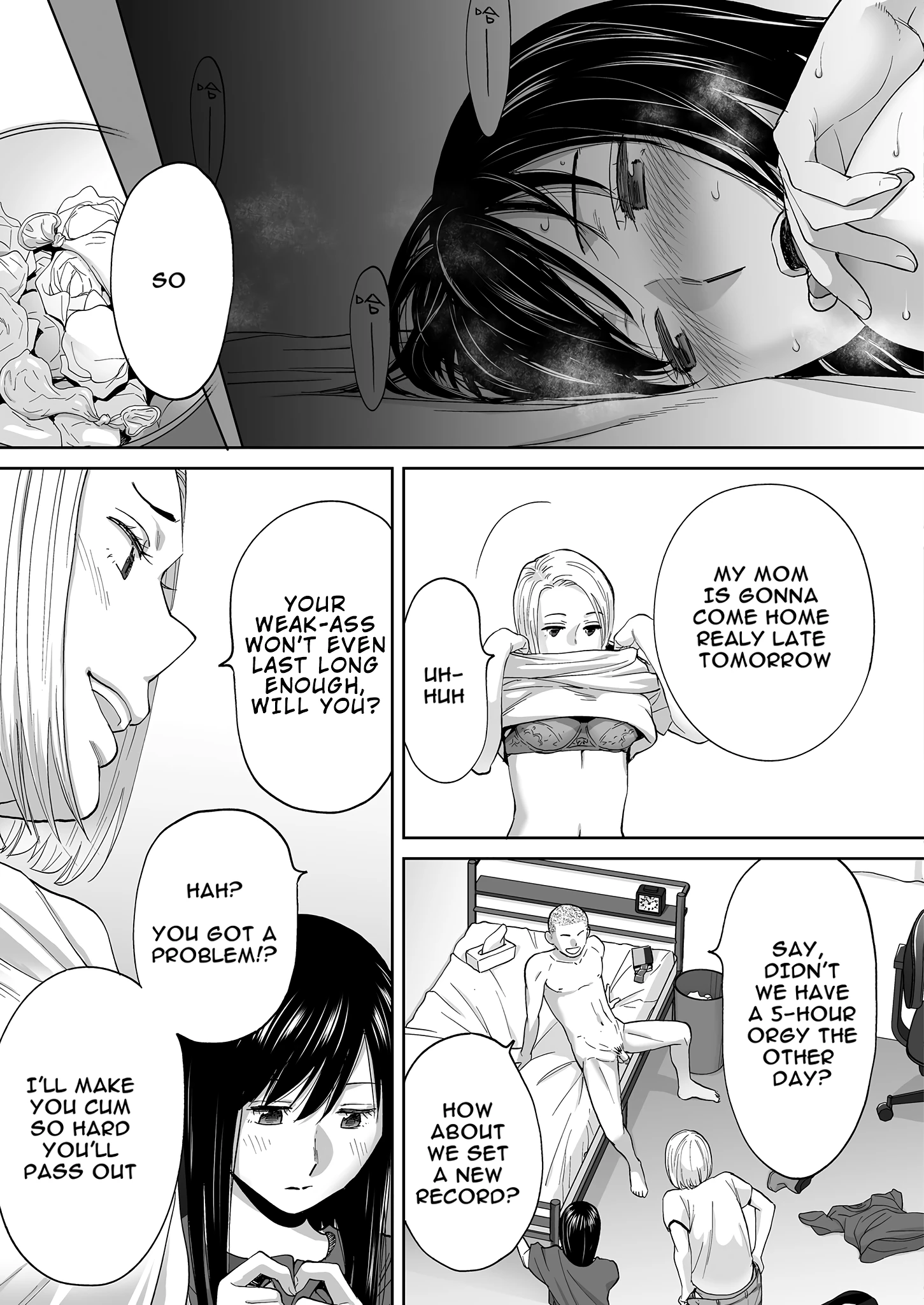 Entanglement Side Story: Takashi and Iida porn comic picture 8