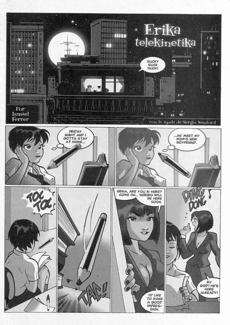 Erika Telekinetika #1 porn comic picture 3