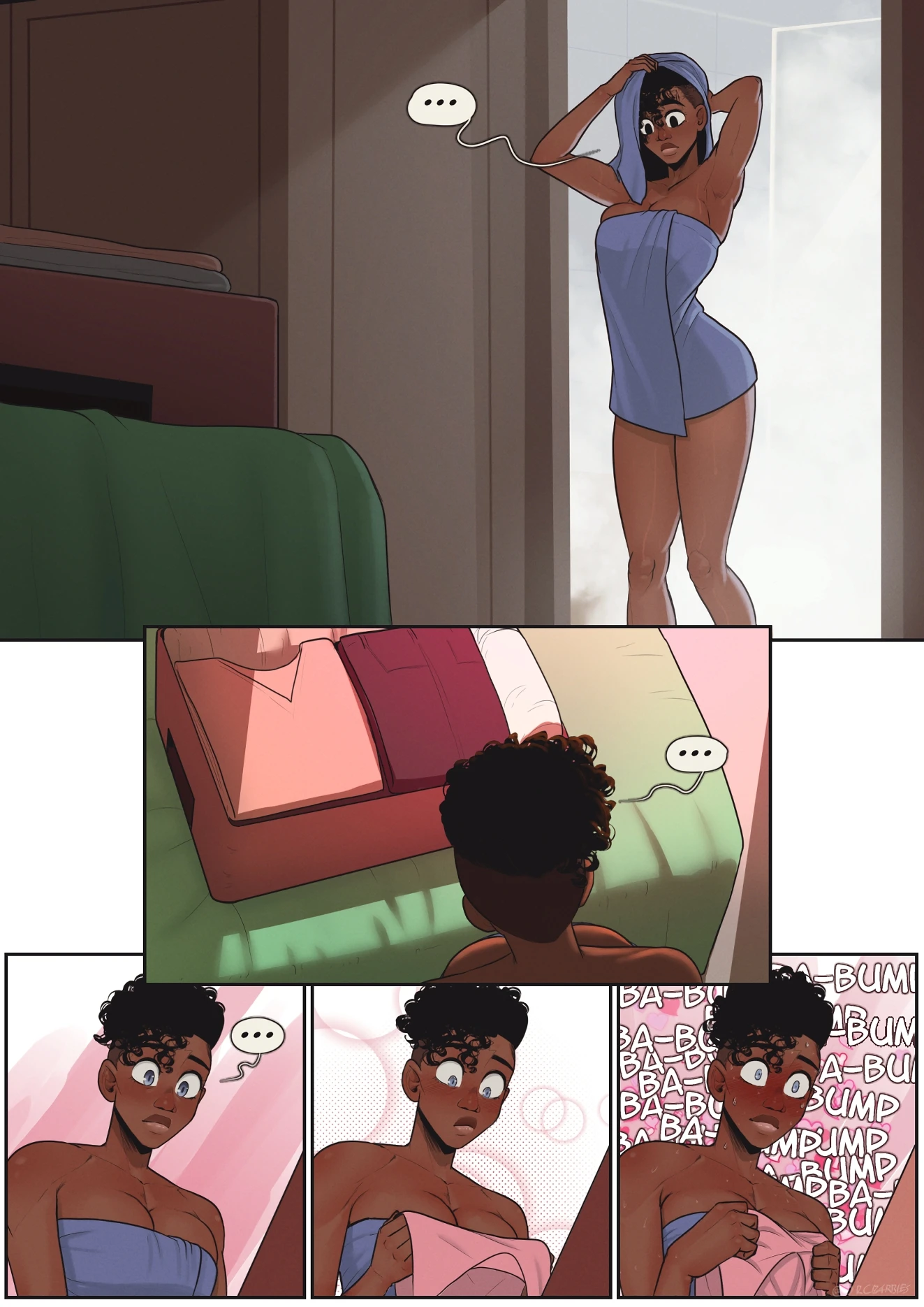 Erika's First Day porn comic picture 13