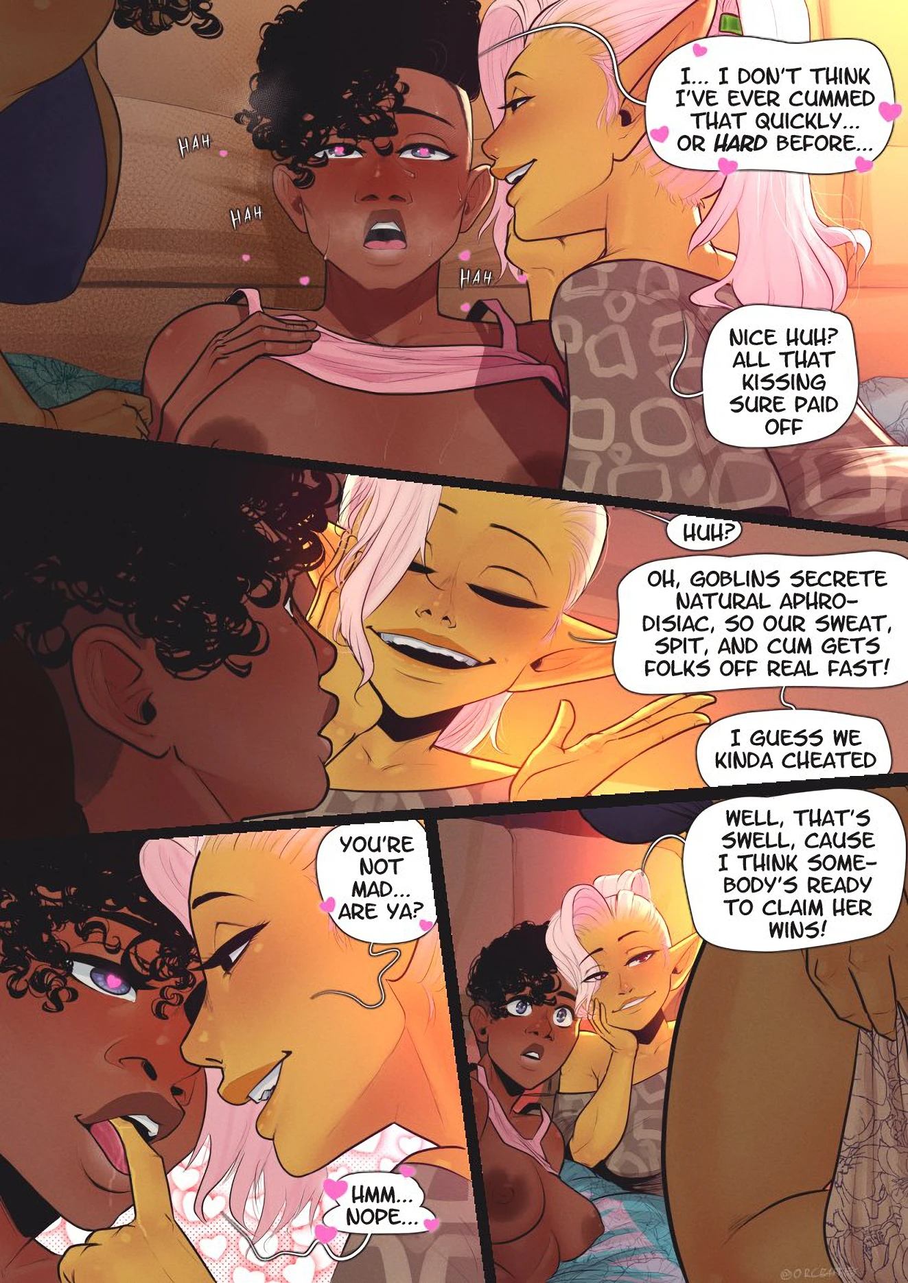Erika's First Day porn comic picture 31