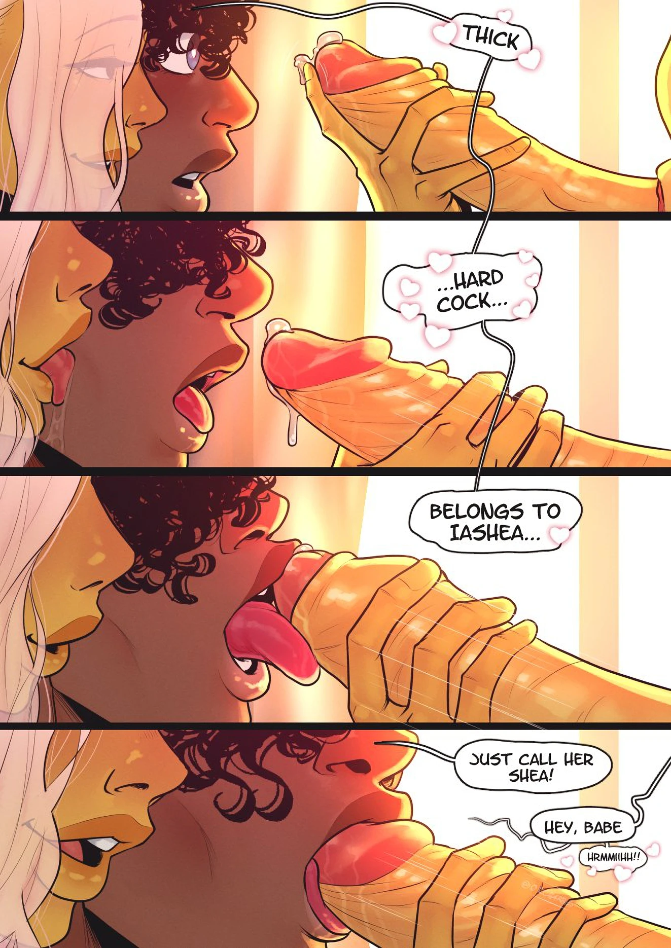 Erika's First Day porn comic picture 34