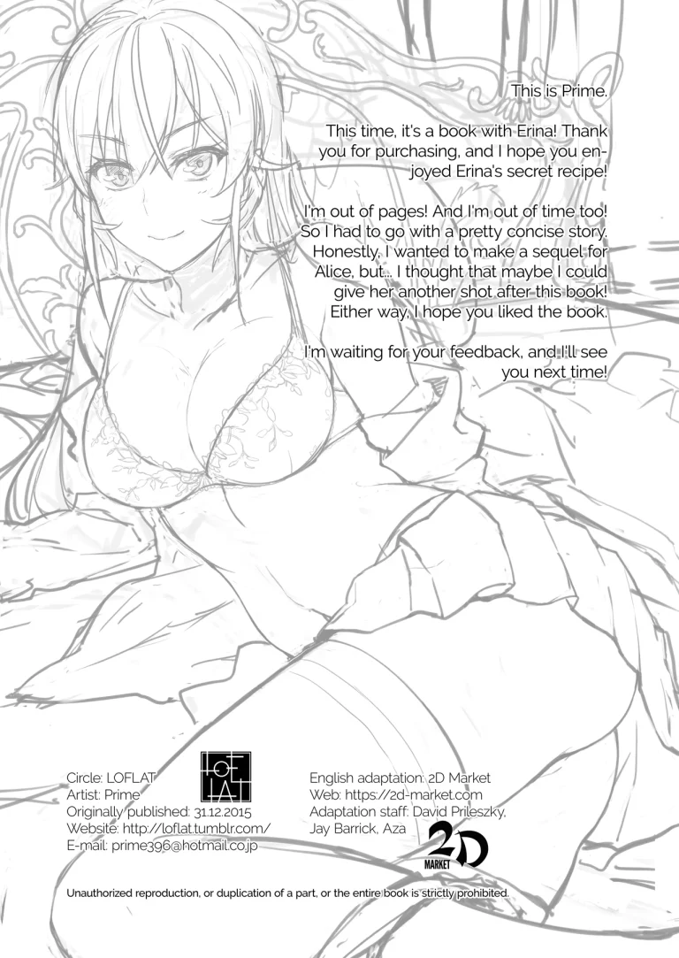 Erina's Secret Recipe porn comic picture 25