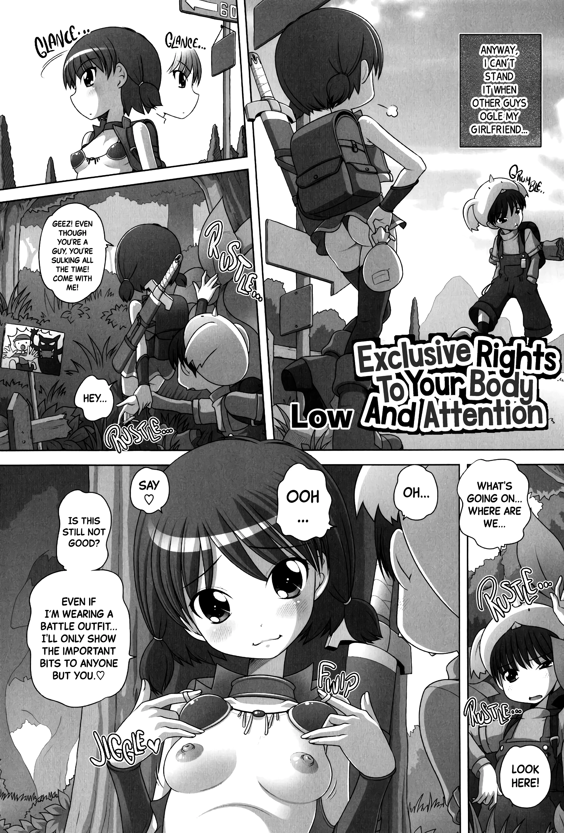 Exclusive Rights to Your Body and Attention porn comic picture 3
