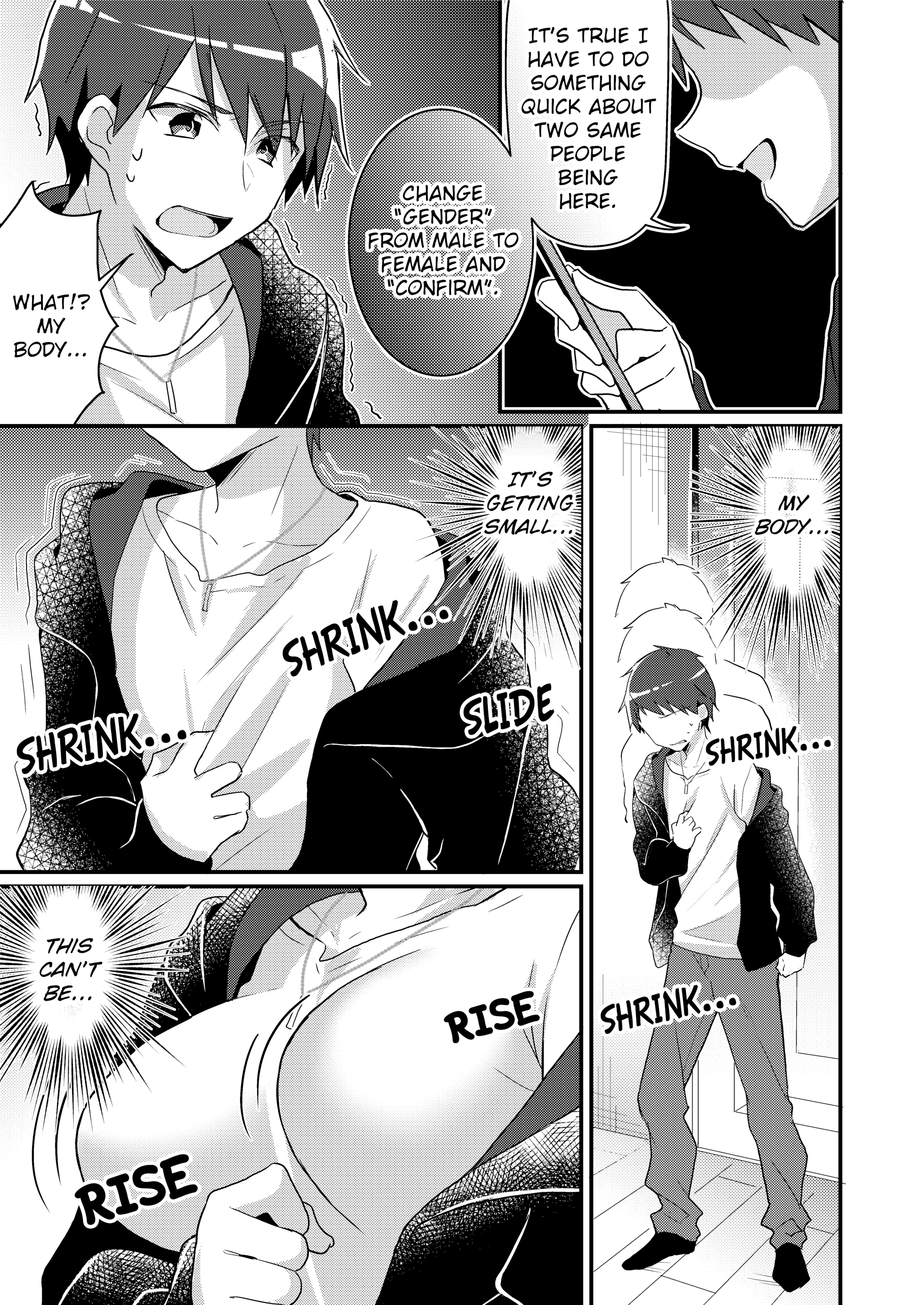 Existence Change App - I Was Changed into My Sister porn comic picture 4