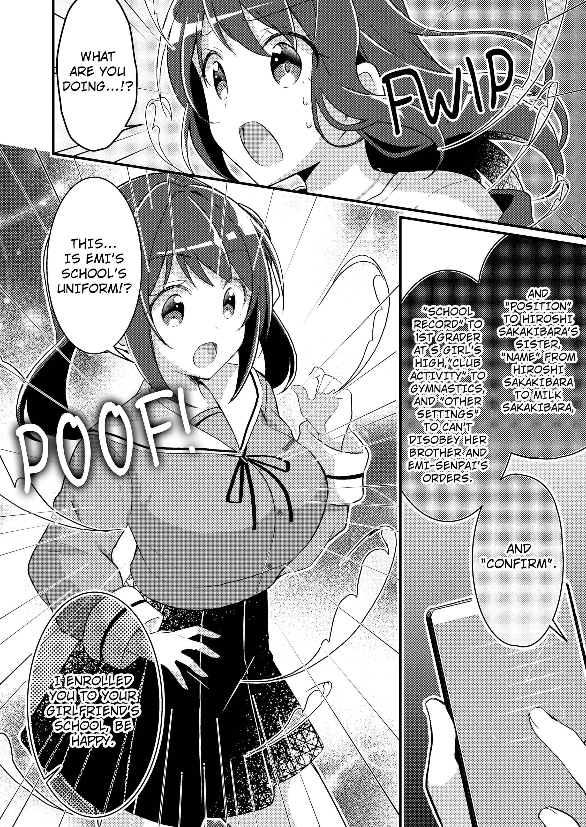 Existence Change App - I Was Changed into My Sister porn comic picture 7