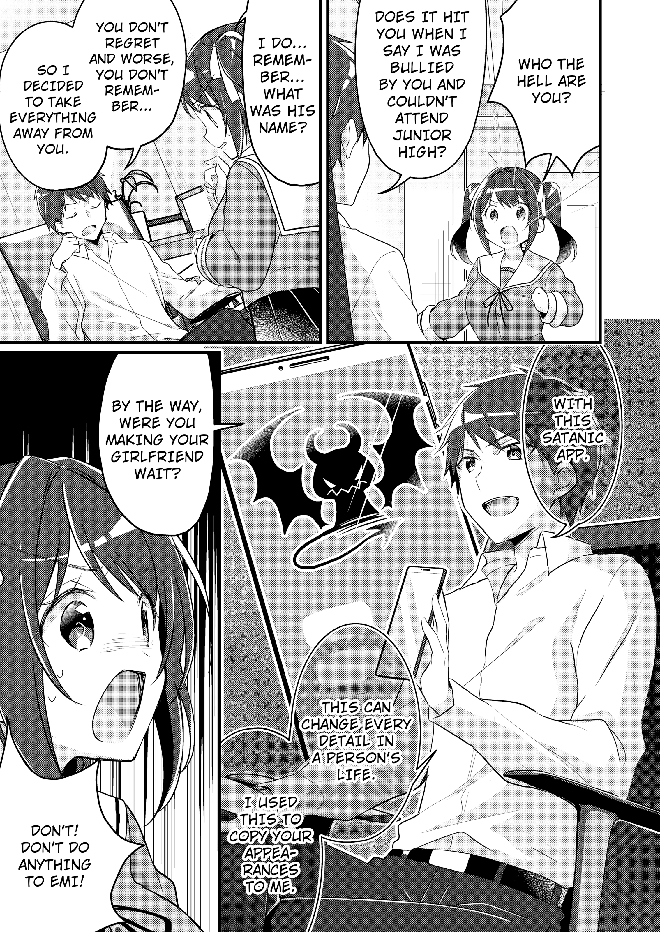 Existence Change App - I Was Changed into My Sister porn comic picture 8