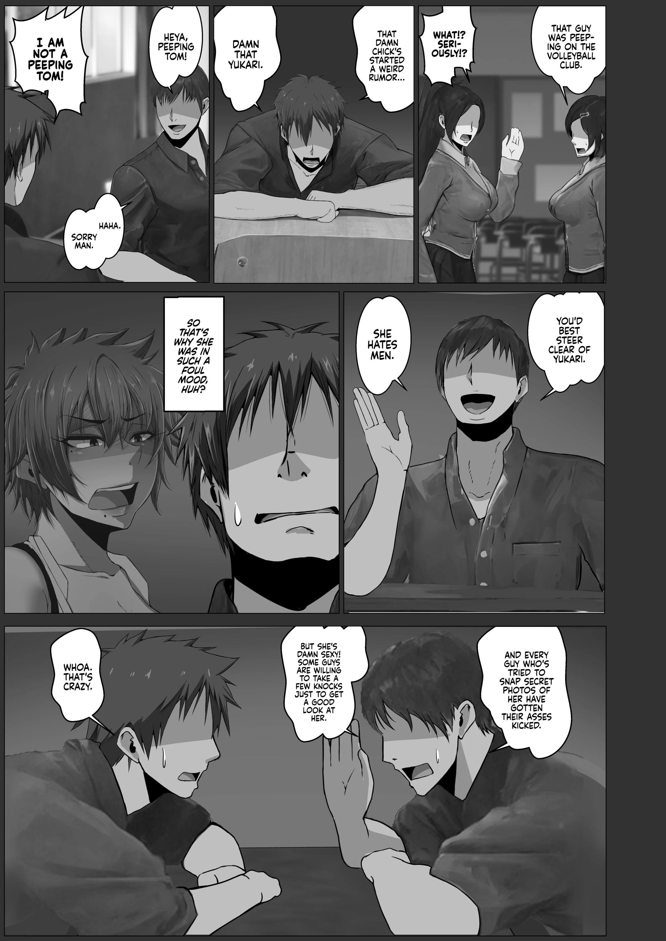 Exposed Weakness porn comic picture 6