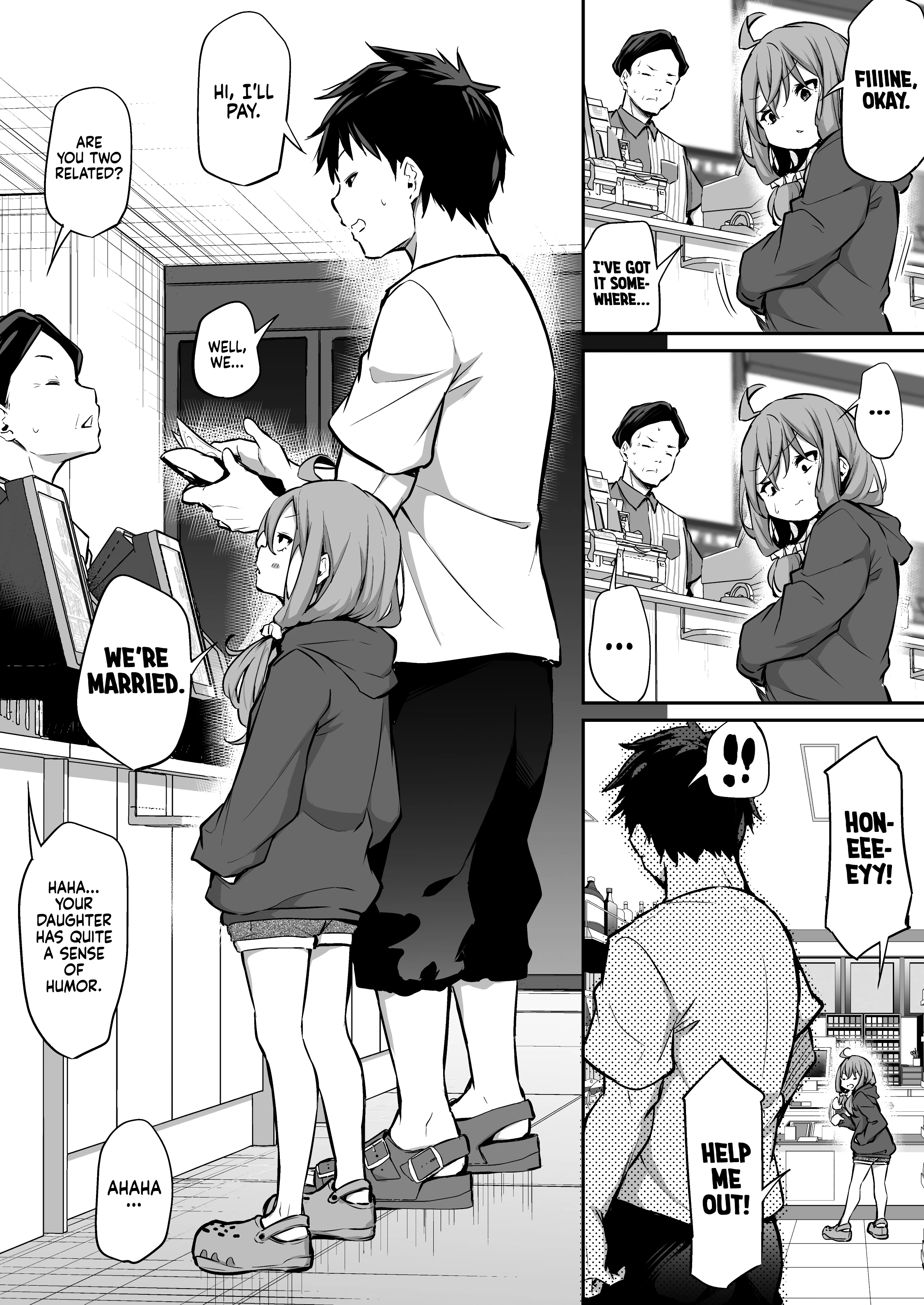 Extreme Height Gap Couple porn comic picture 2
