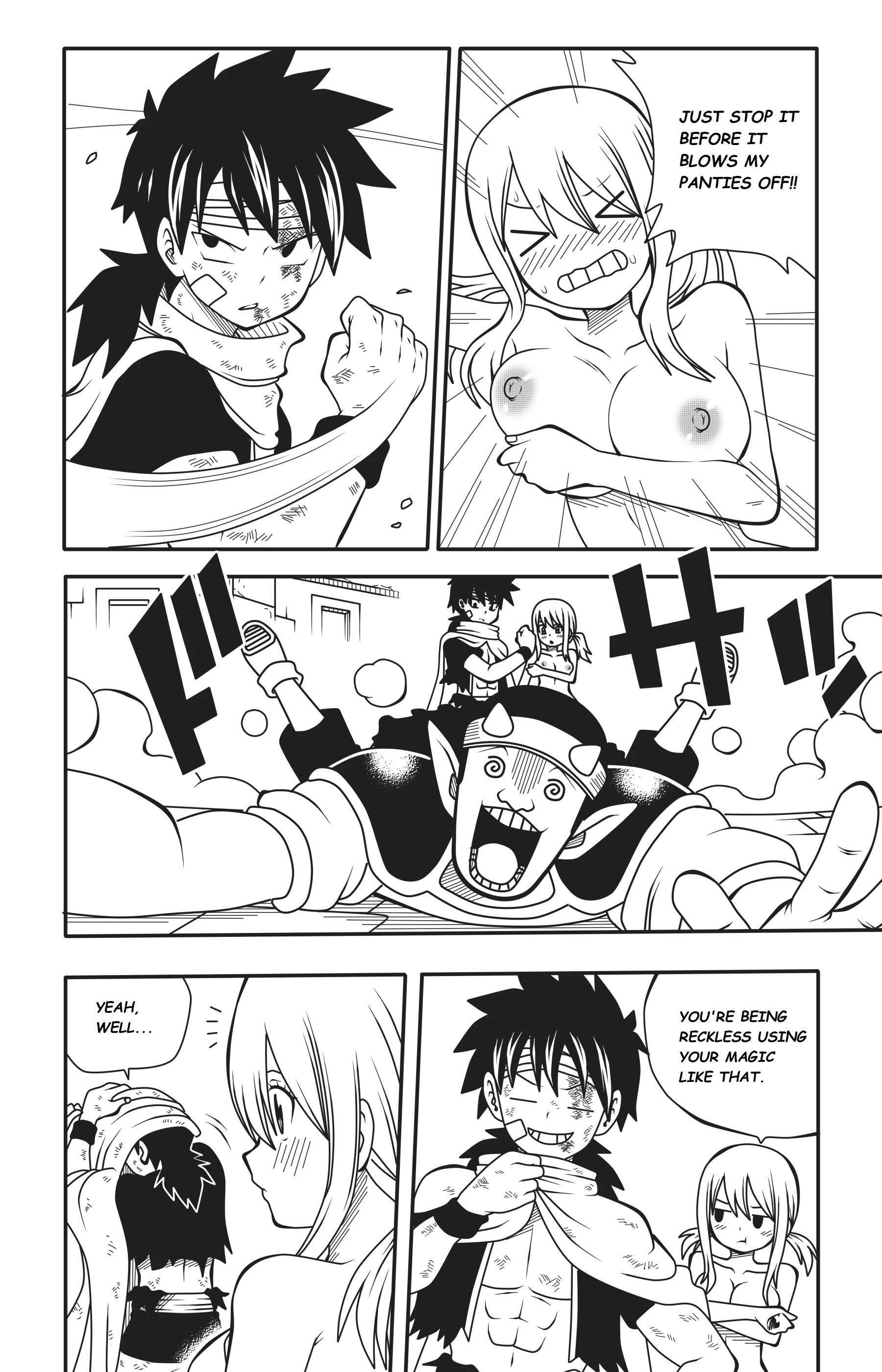 Fairy Tail: Harem no Daibouken 1 porn comic picture 19