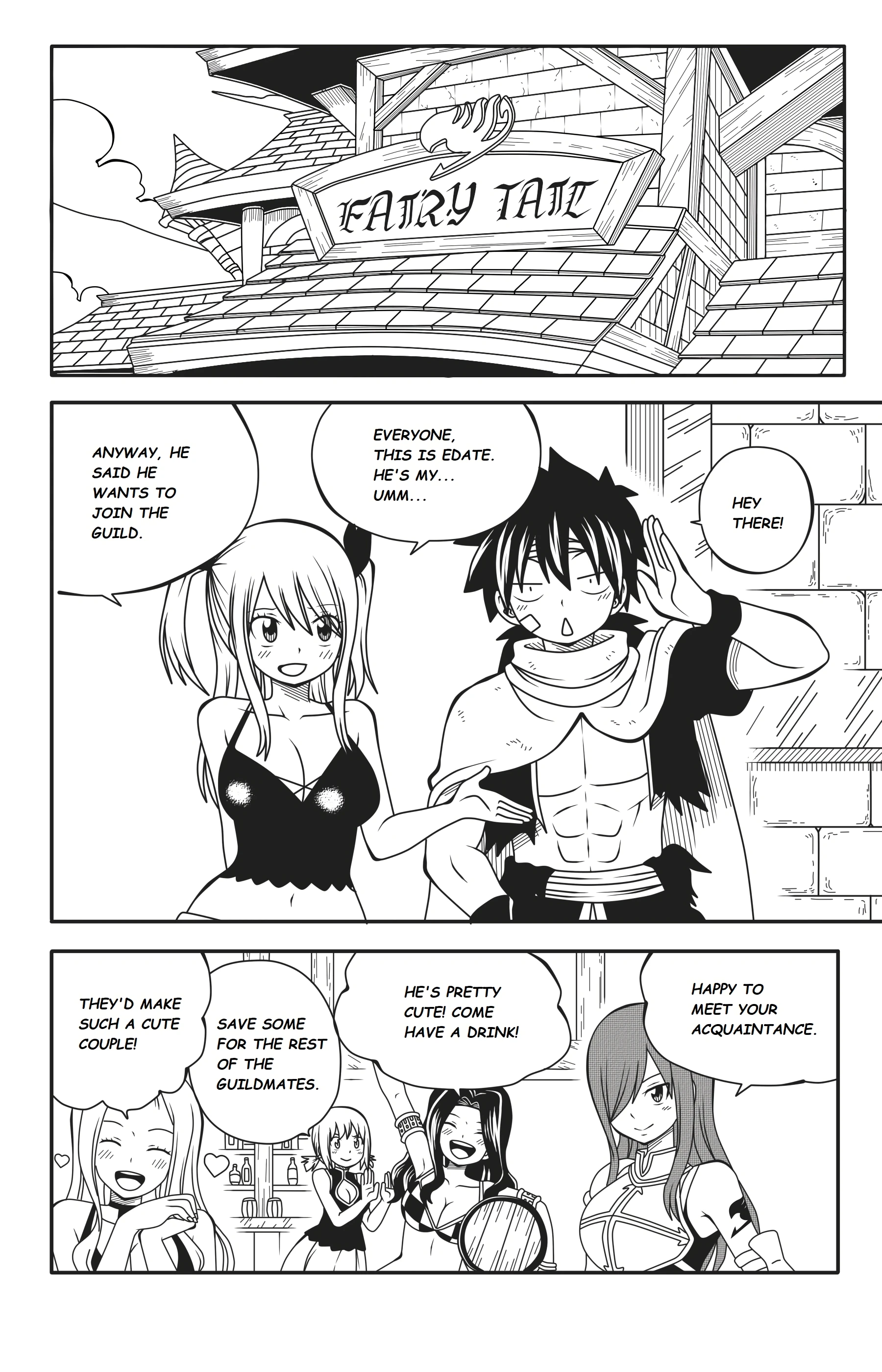 Fairy Tail: Harem no Daibouken 1 porn comic picture 21