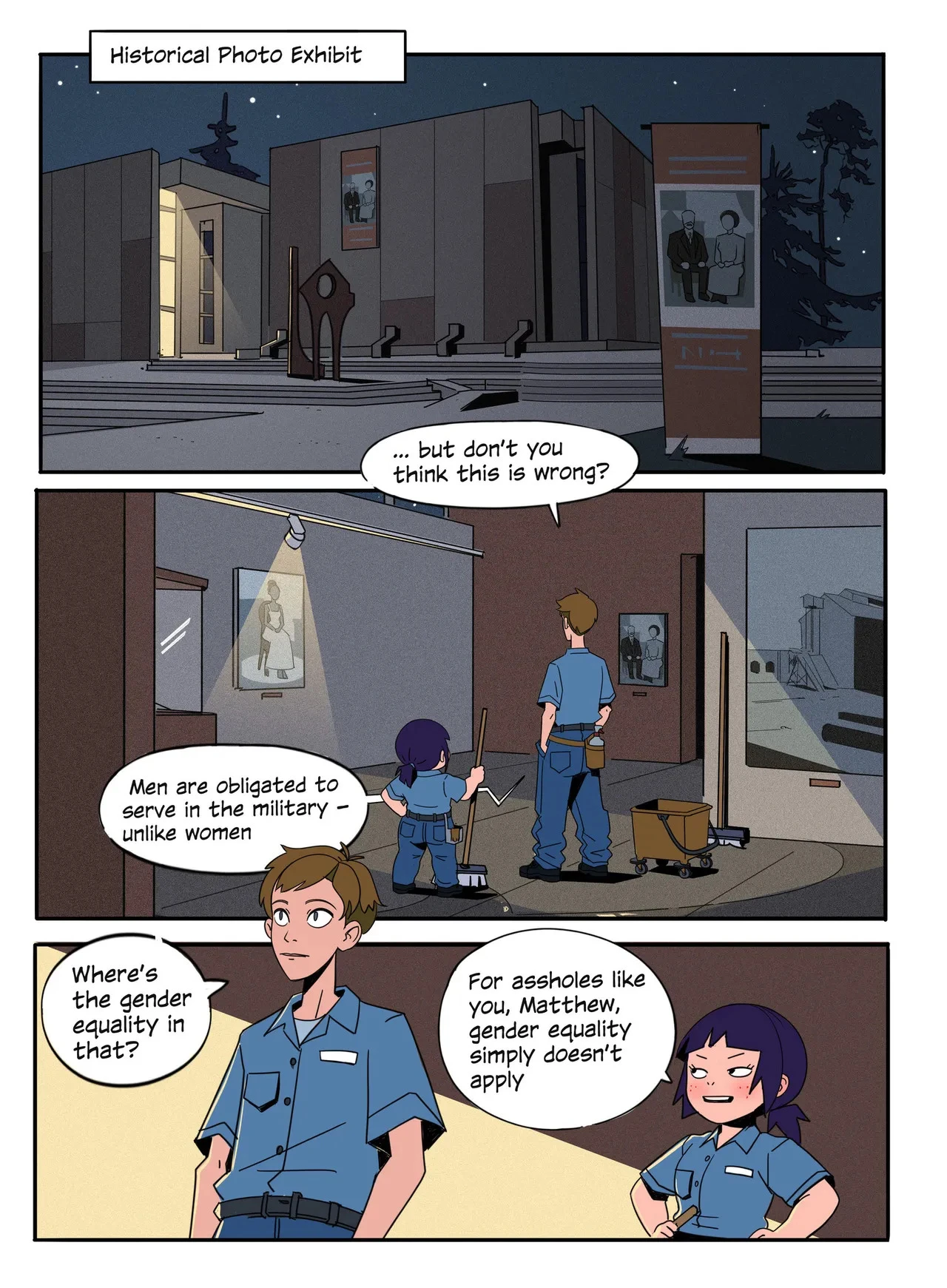 Fallen Into The Past porn comic picture 2