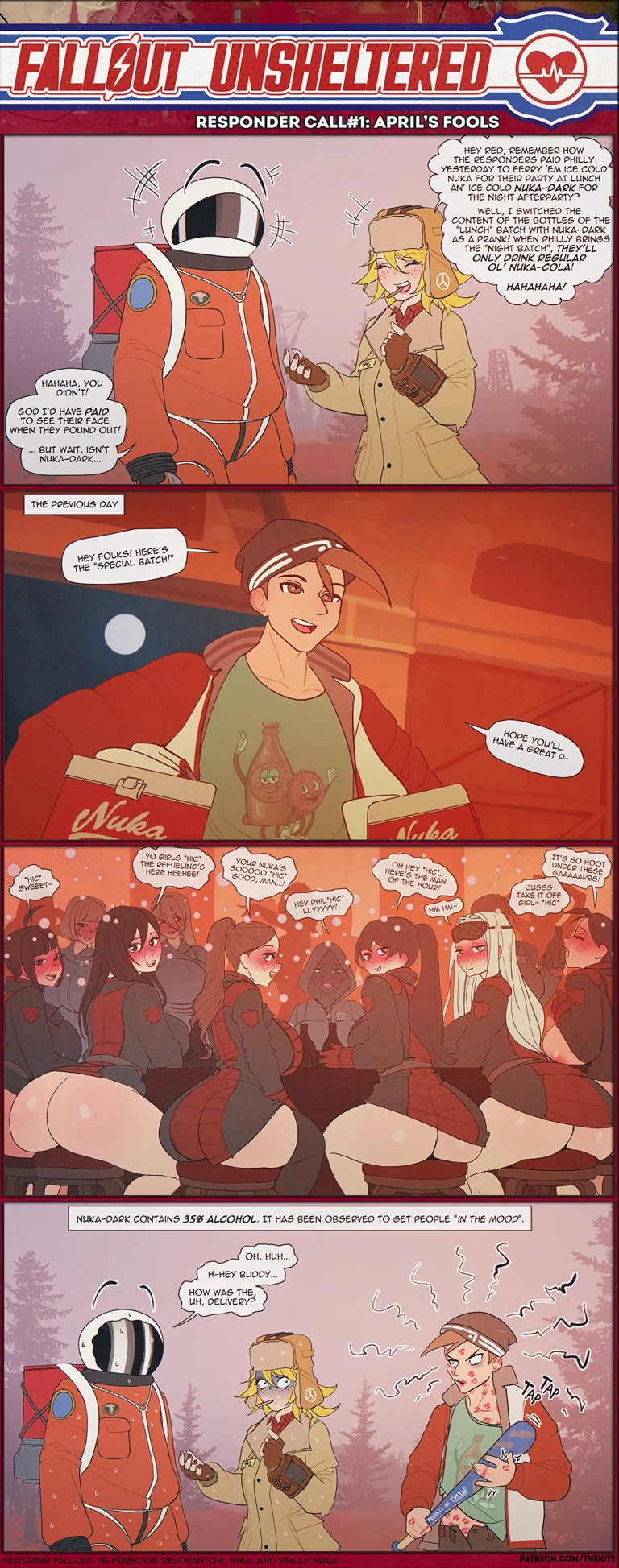 Fallout Unsheltered Responders porn comic picture 1