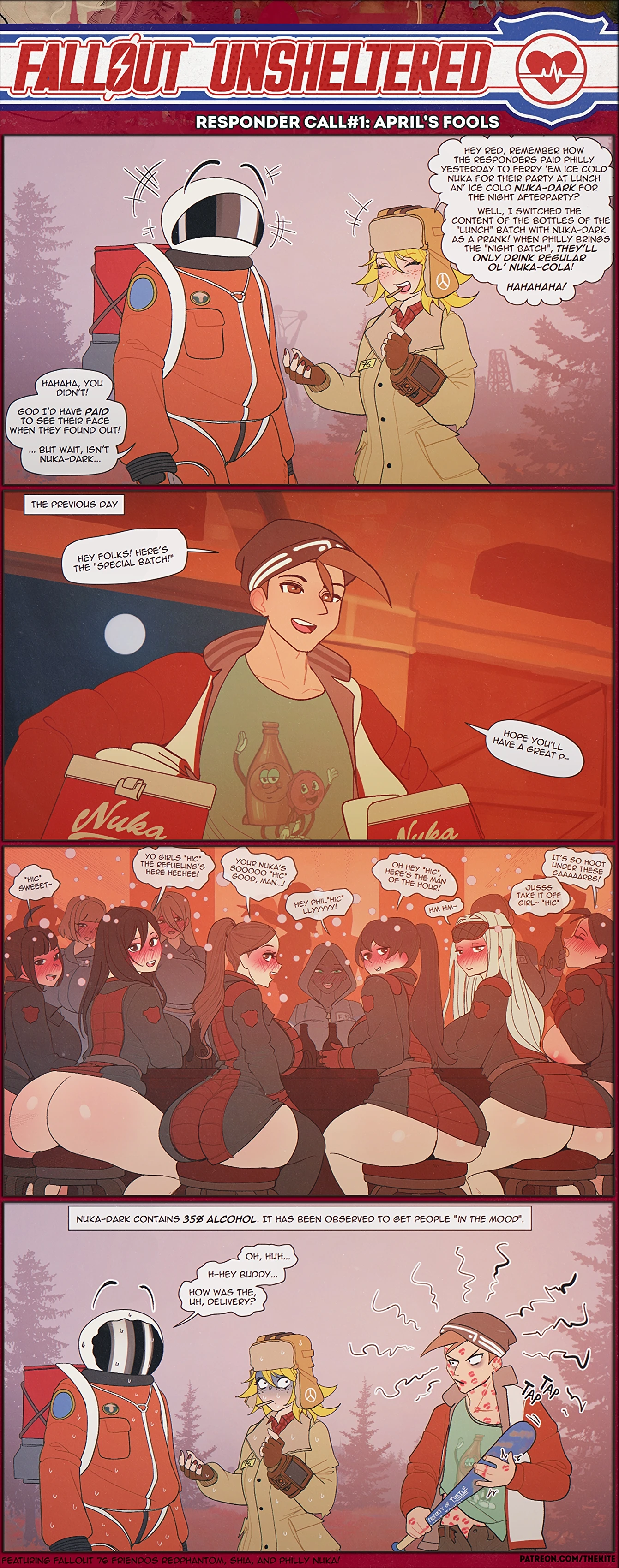 Fallout Unsheltered Responders porn comic picture 1