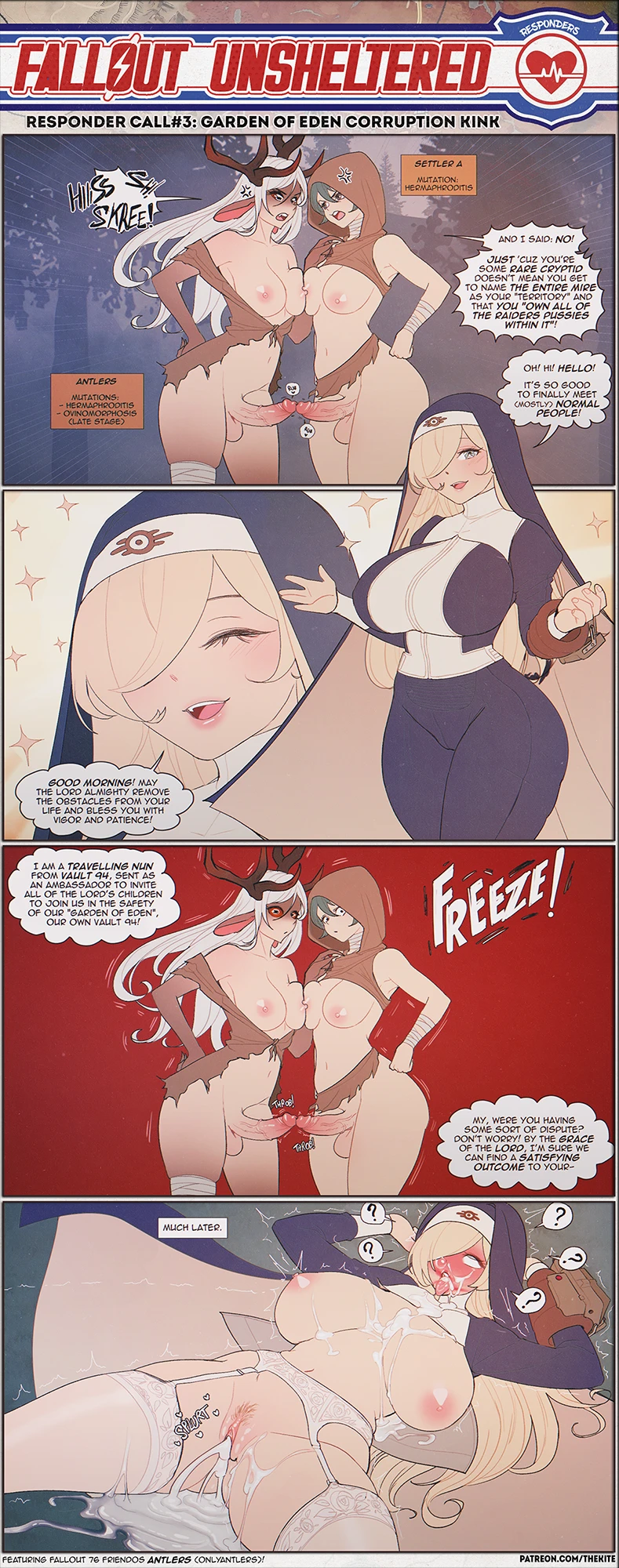 Fallout Unsheltered Responders porn comic picture 3