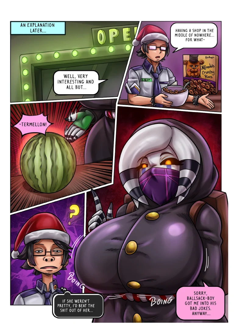 Fap nights at Frennis 7 "THE XMAS OFFER" porn comic picture 7