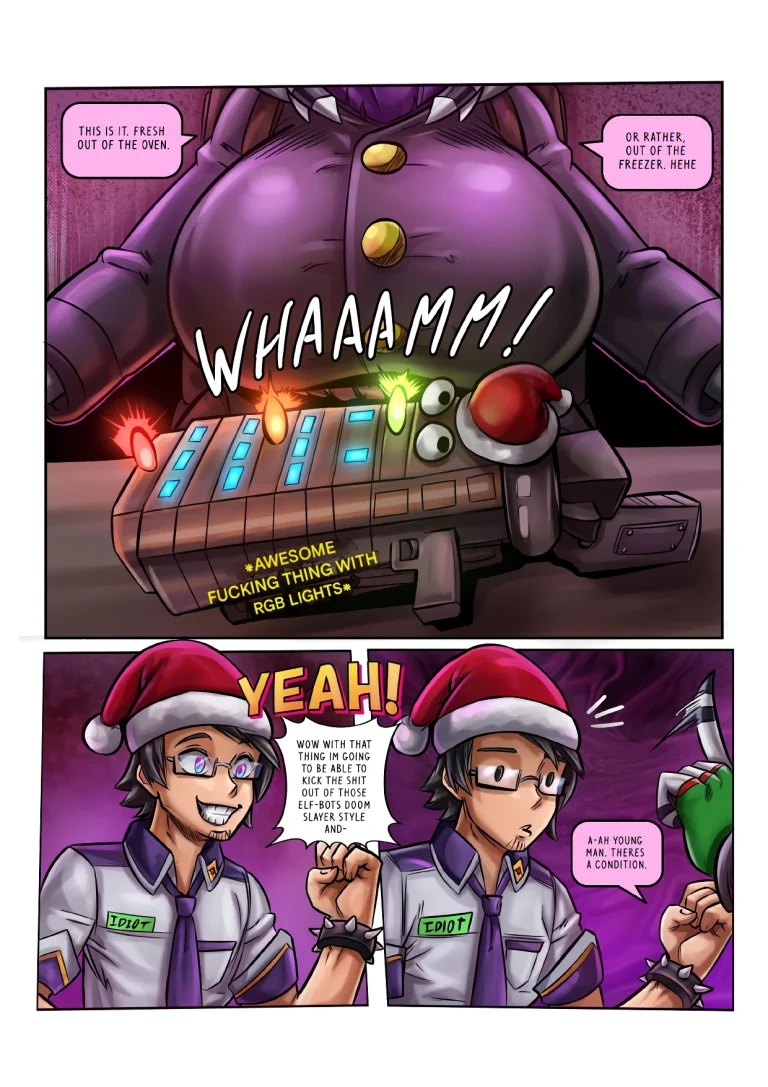 Fap nights at Frennis 7 "THE XMAS OFFER" porn comic picture 9