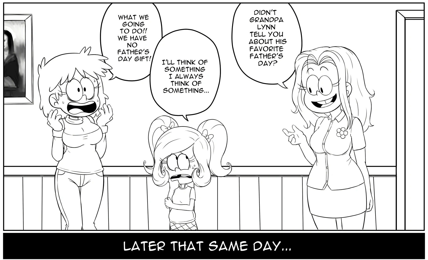 Father's day - RedKazE porn comic picture 1