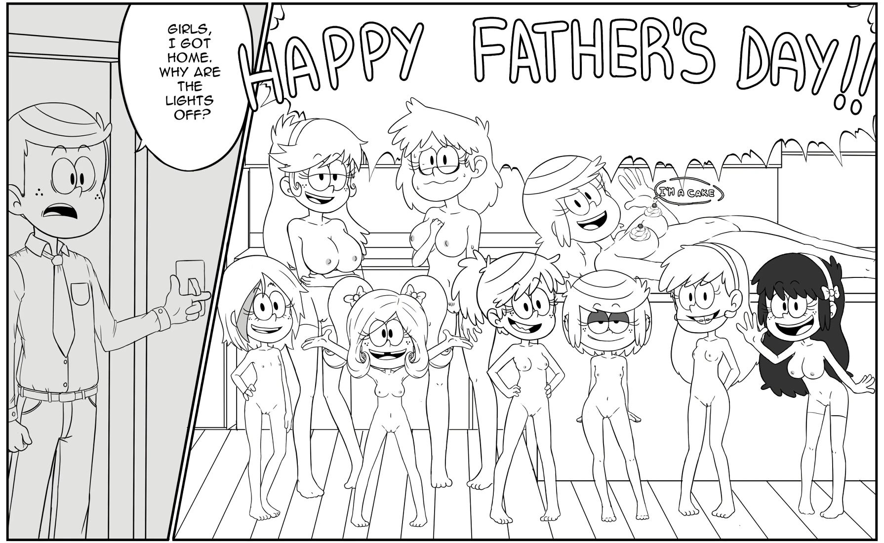 Father's day - RedKazE porn comic picture 2