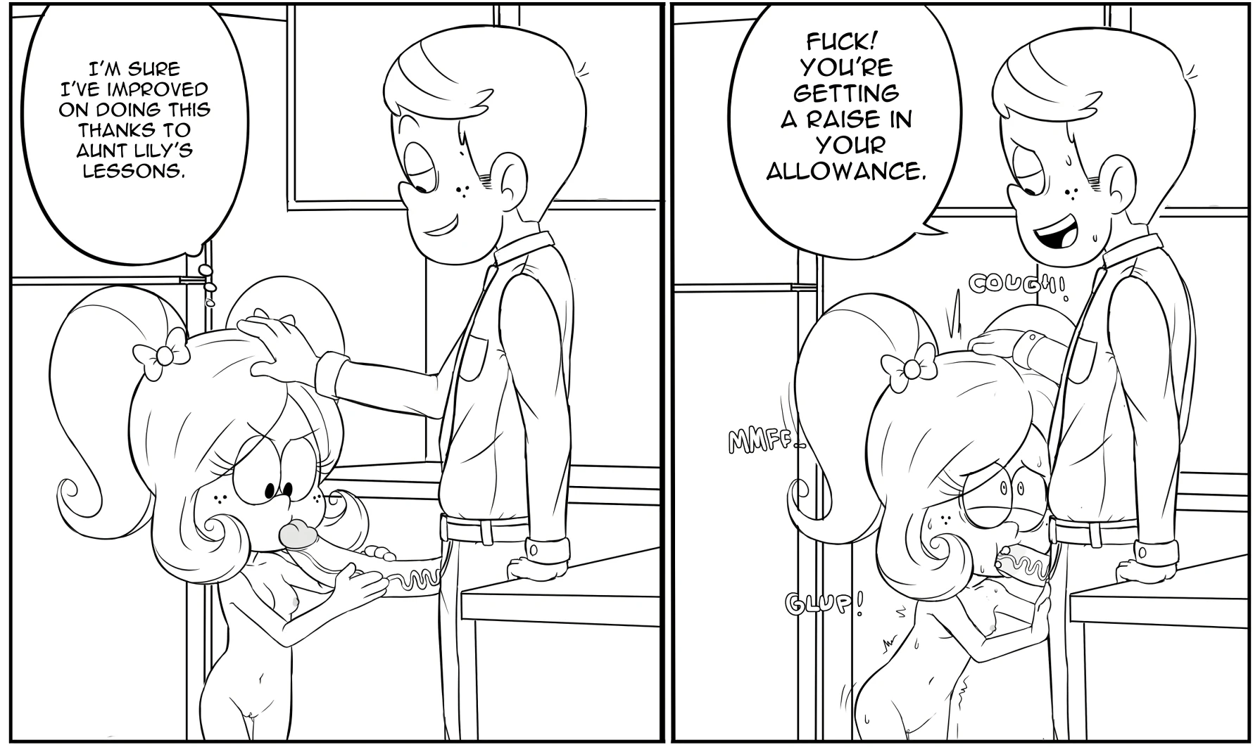 Father's day - RedKazE porn comic picture 3