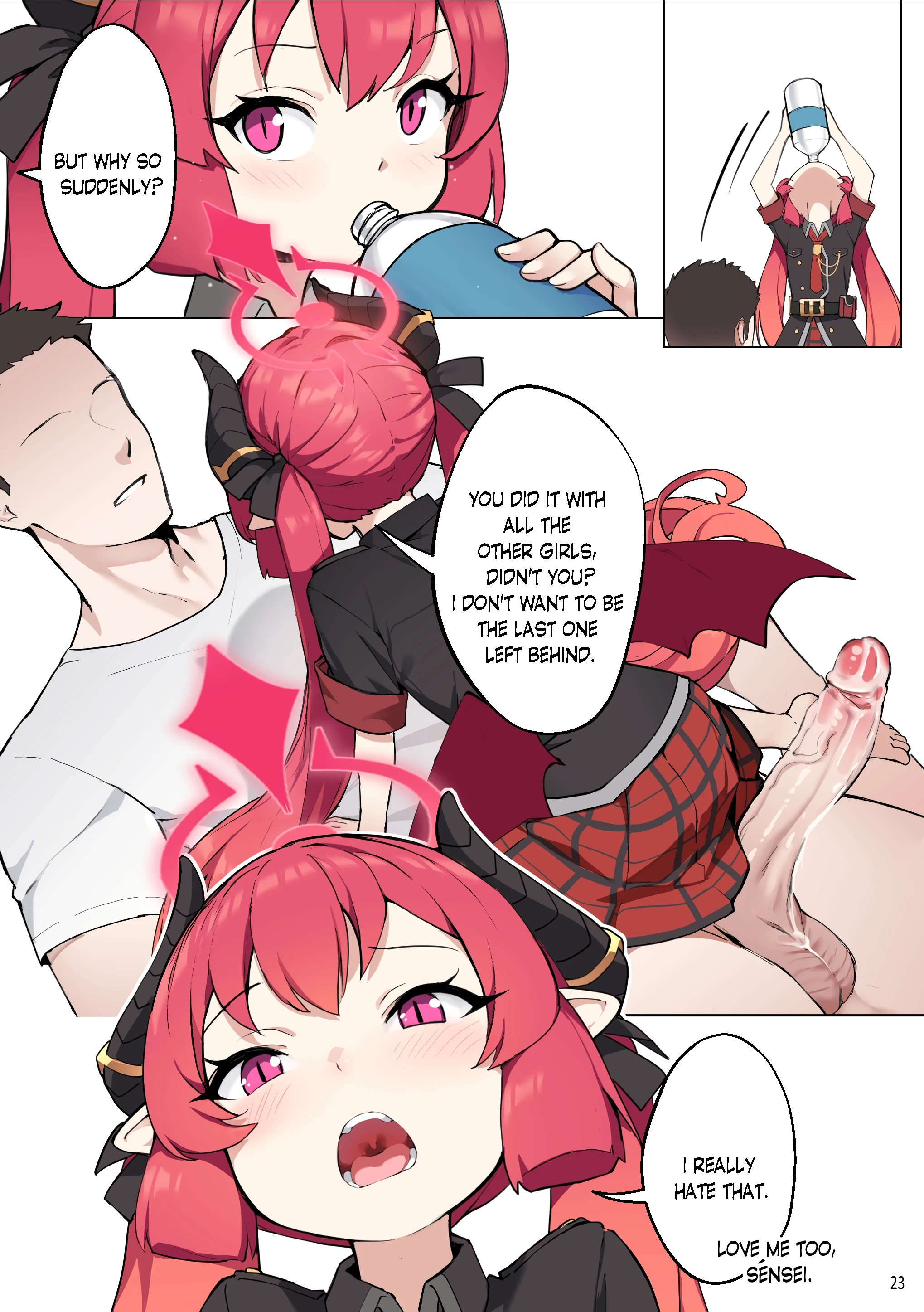 Feed Me Sensei! porn comic picture 24